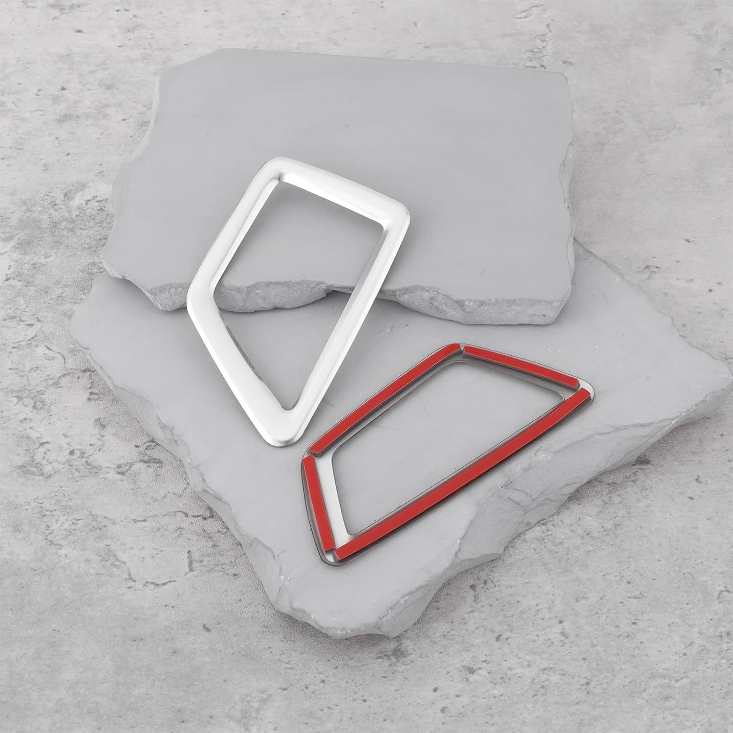 VGOL 2Pcs Car Dashboard Air Vent Cover Compatible with Peugeot 3008 3008GT 5008 2017-2021 image number 3