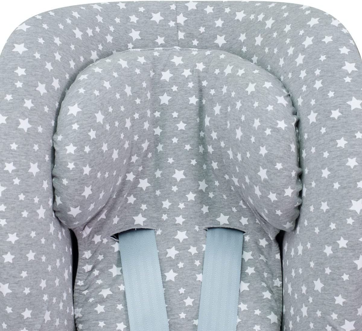 Janabeb&eacute; Car Seat Cover Liner for Cybex Aton Cloud Q, Aton M (White Star) image number 2