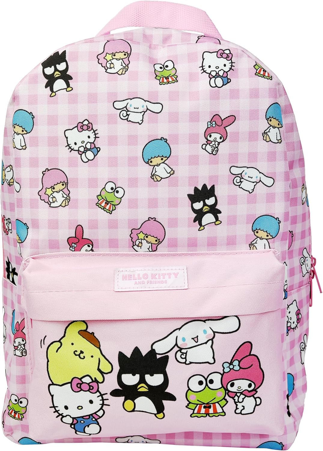 Blueprint Collections Hello Kitty Backpack | 36 X 26Cm Back to School Bag | Hello Kitty Rucksack | Kawaii Backpack | Cute Backpack | Hello Kitty Gifts | Hello Kitty Stationery, Multicolor, M image number 4