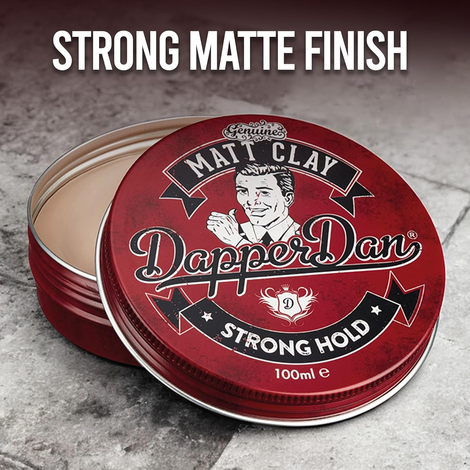 Dapper Dan Strong Hold Matte Clay 100Ml image number 5