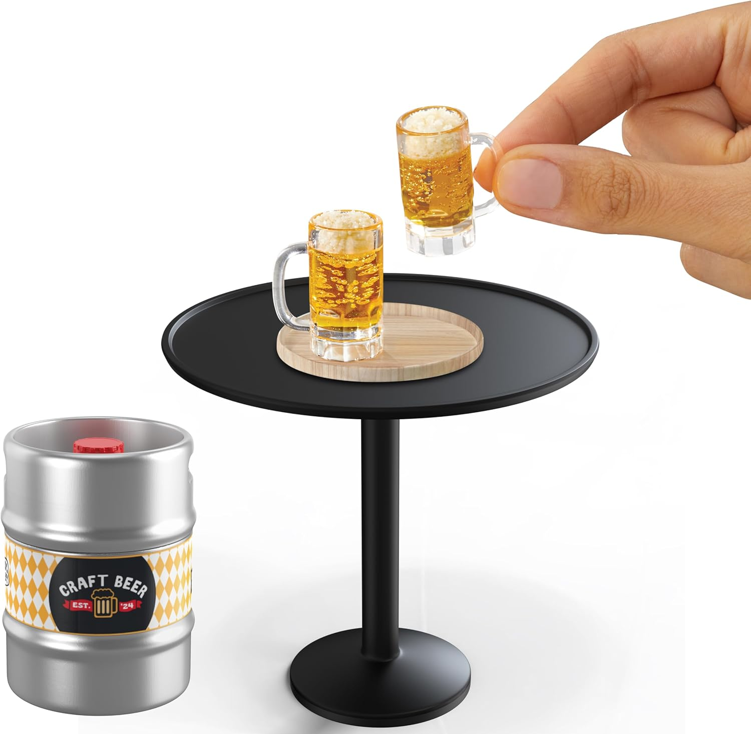 Mga'S Miniverse Make It Mini Happy Hour Mini Collectibles, Blind Packaging, DIY, Resin Play, Replica Cocktails, NOT Edible, Collectors, 21+ (3-Pack) image number 3