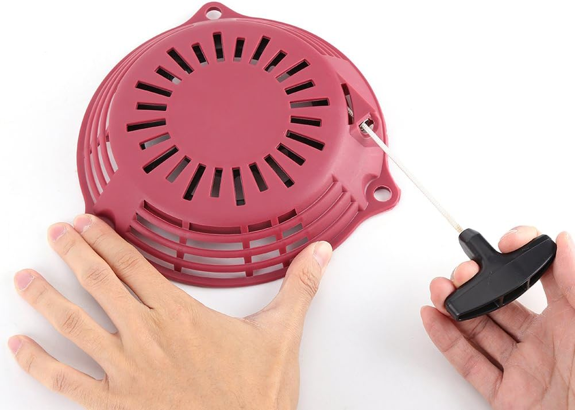 Lawn Mower Recoil Starter, Lawn Mower Engine Motor Pull Start Recoil Starter Rewind Kit Replacement Accessories for Honda GCV135 GCV160 EN2000 image number 2