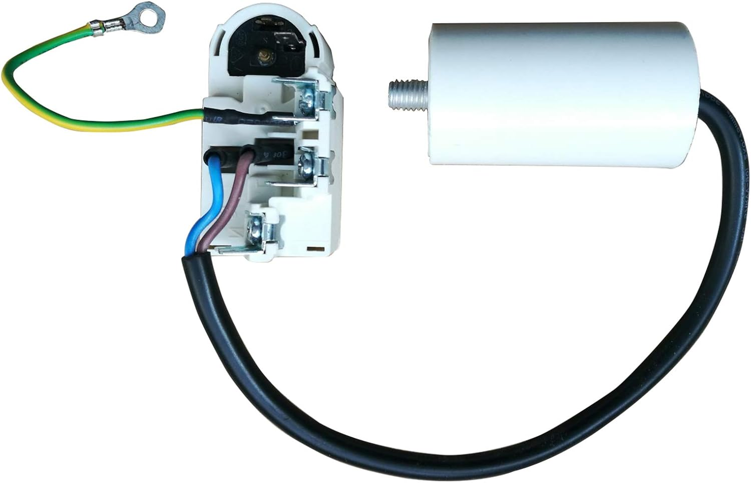 TY-QZ-108 Refrigerator Starter Relay Compressor Protector with 4.5UF Capacitor for Haier Refrigerator