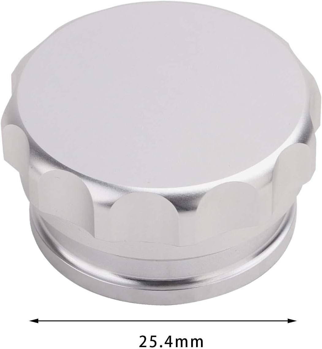 Magideal Weld on Filler Neck Cap Easy to Install Aluminum Alloy Automotive Accessories Universal Durable Oil Fuel Tank Cap Replace Parts, 1Inch image number 2