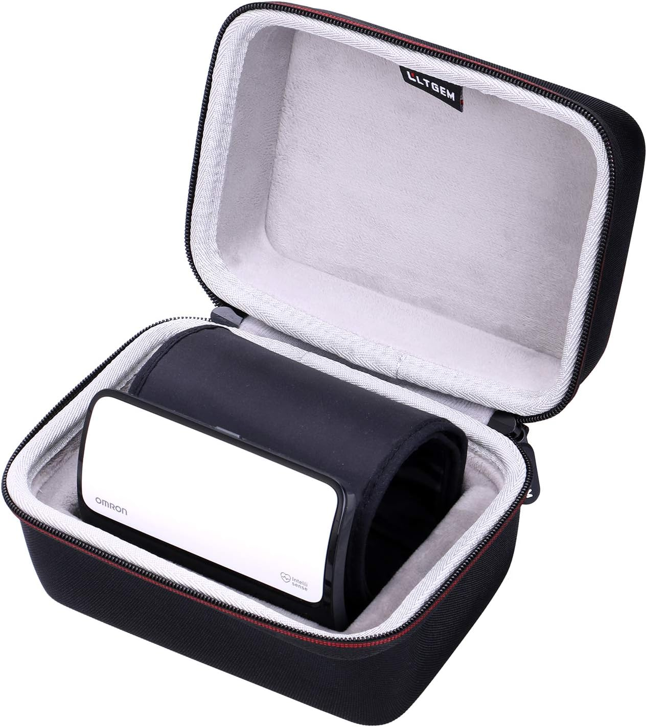 LTGEM EVA Hard Case for Omron Evolv Bluetooth Wireless Upper Arm Blood Pressure Monitor - Travel Protective Carrying Storage Bag image number 3