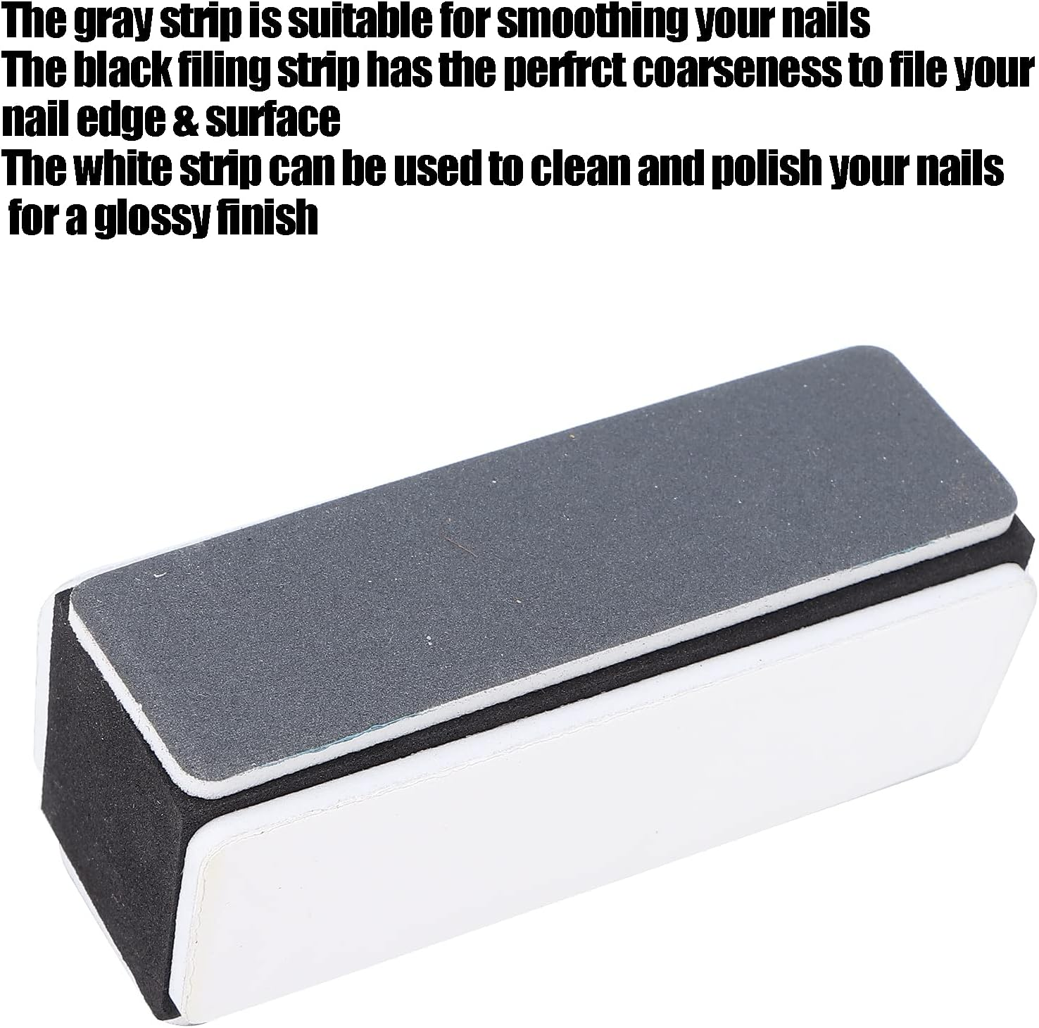 Mingzhe Professional Salon Nail Buffer Sanding Block Manicure Tool for Home Use image number 6