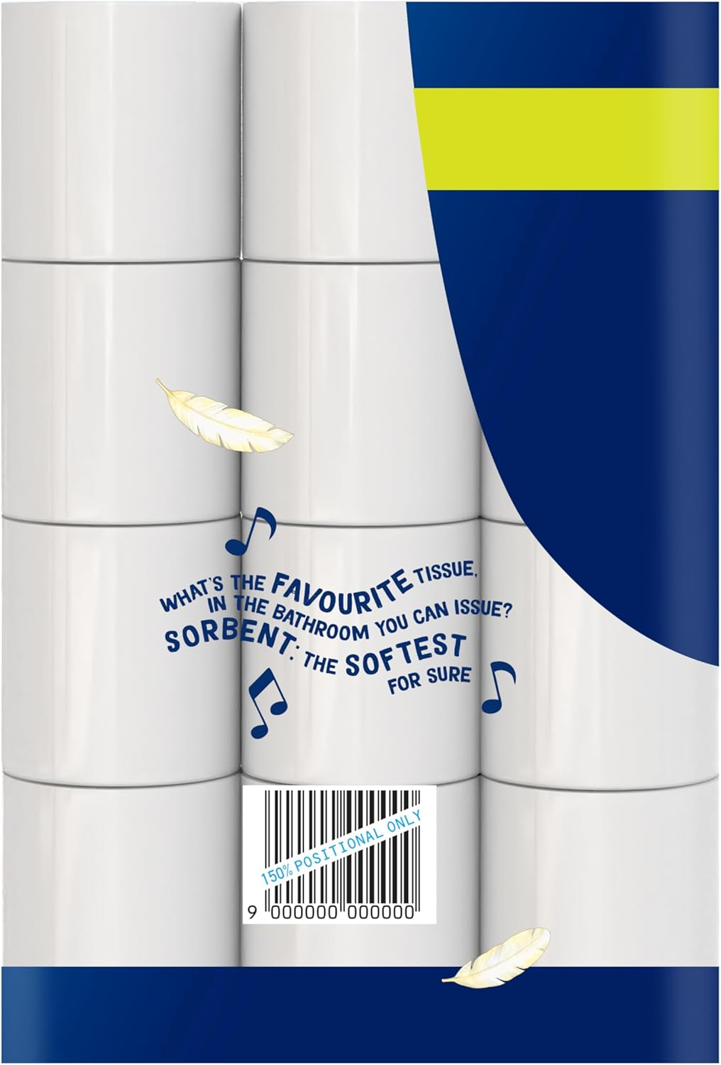 Sorbent 3PLY Soft and Strong Toilet Paper 48 Pack