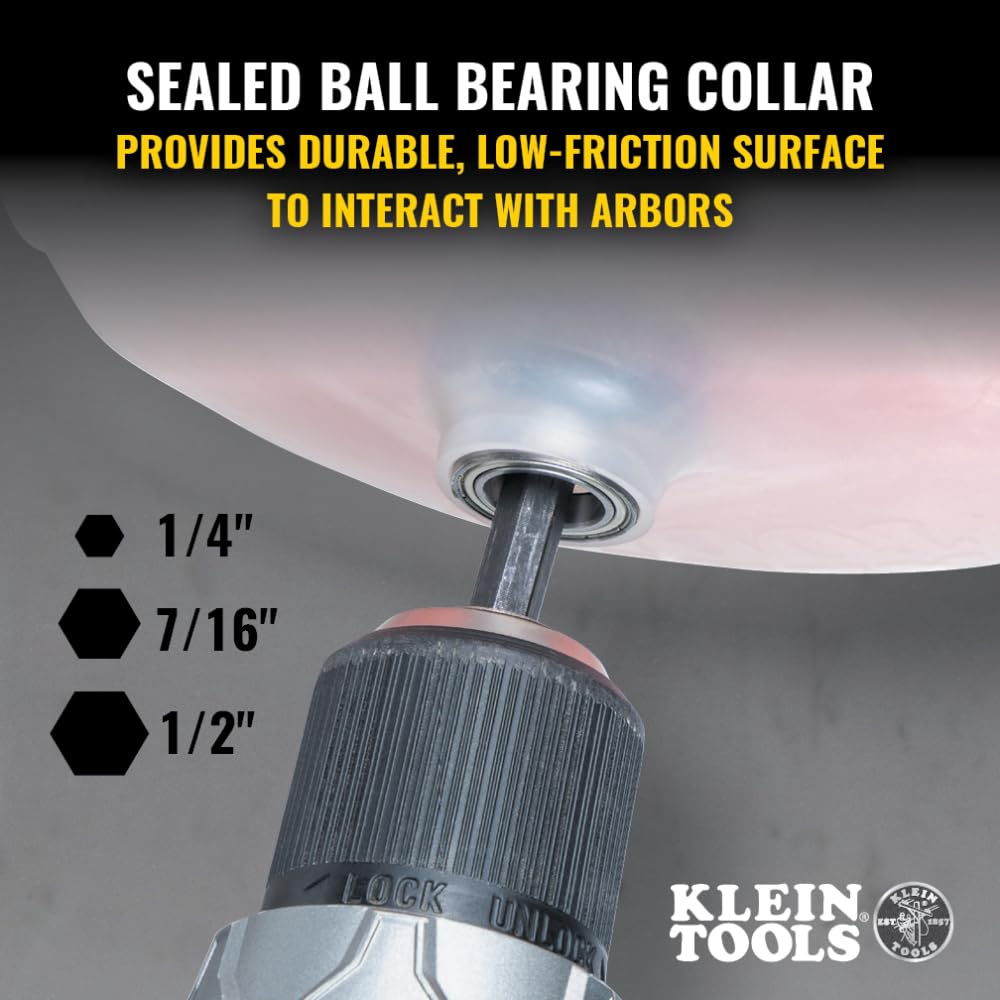 KLEIN TOOLS Collapsible Hole Saw DUST Bowl image number 4