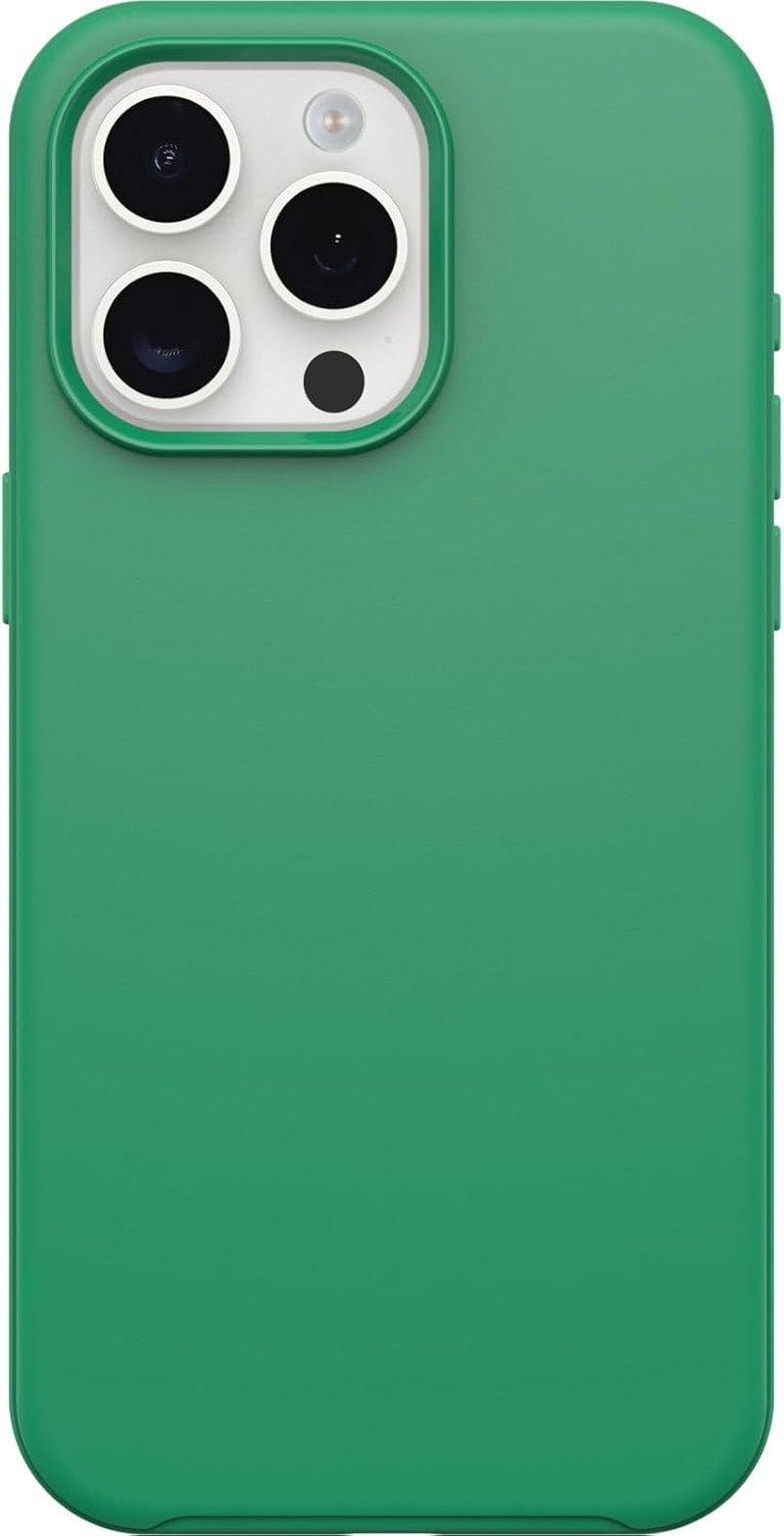 Otterbox Symmetry for Magsafe Case for Iphone 15 Pro Max, Shockproof, Drop Proof, Protective Thin Case, 3X Tested to Military Standard, Green - Arizona Sunrise image number 4