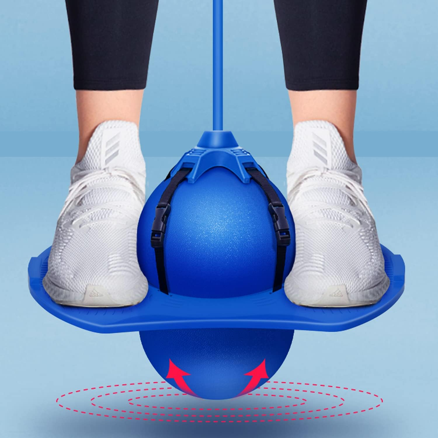 POGO Ball Is Suitable for Children and Adults, 201 Pounds, Balanced and Coordinated, Bouncing Pop Ball, Cool Challenge, Children&rsquo;S Toy, Challenge Gift Stuffing image number 2