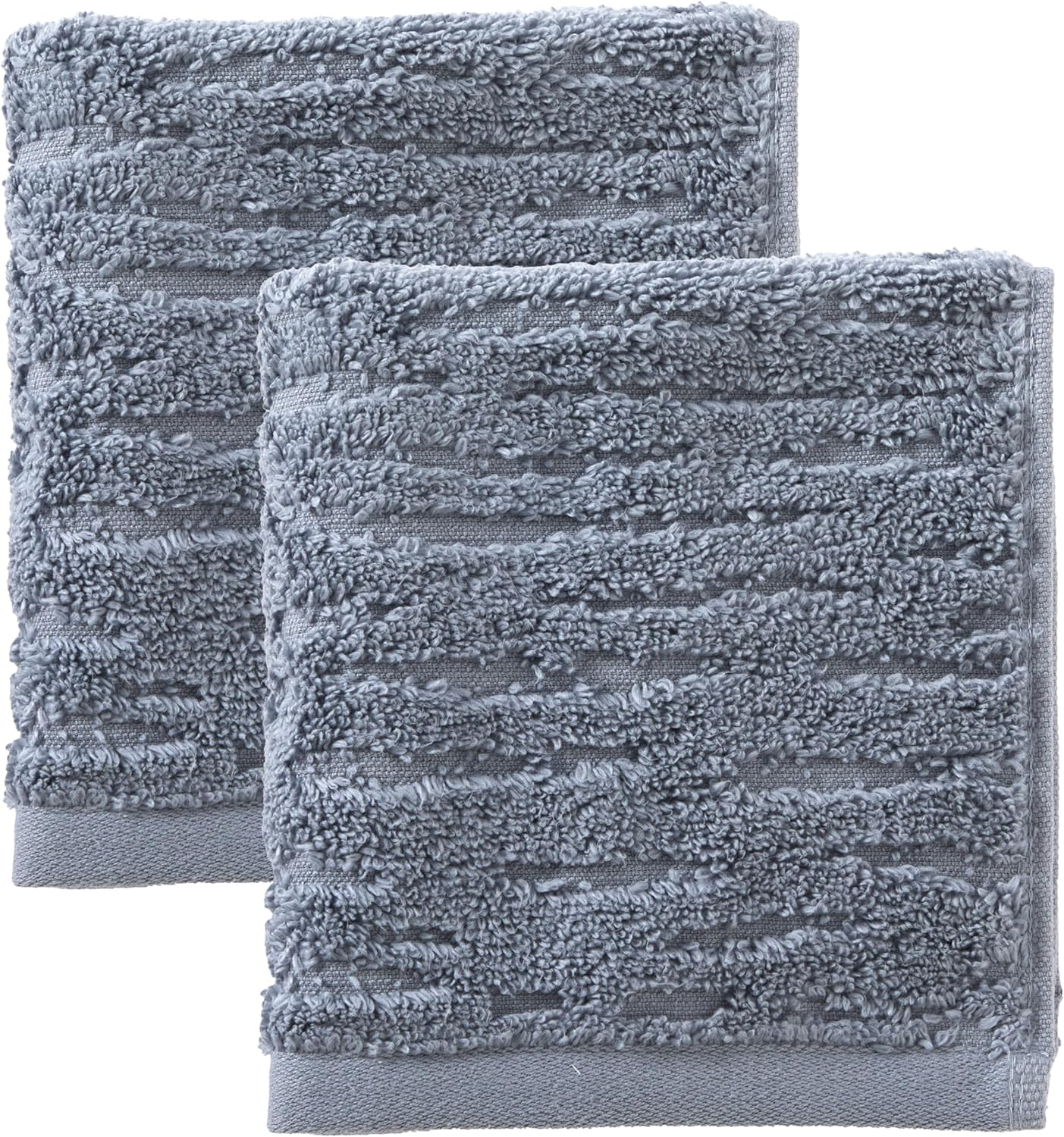 SKL Home Cloudsoft Cotton Luxury 6-Piece Towel Set, Smoke Blue image number 5