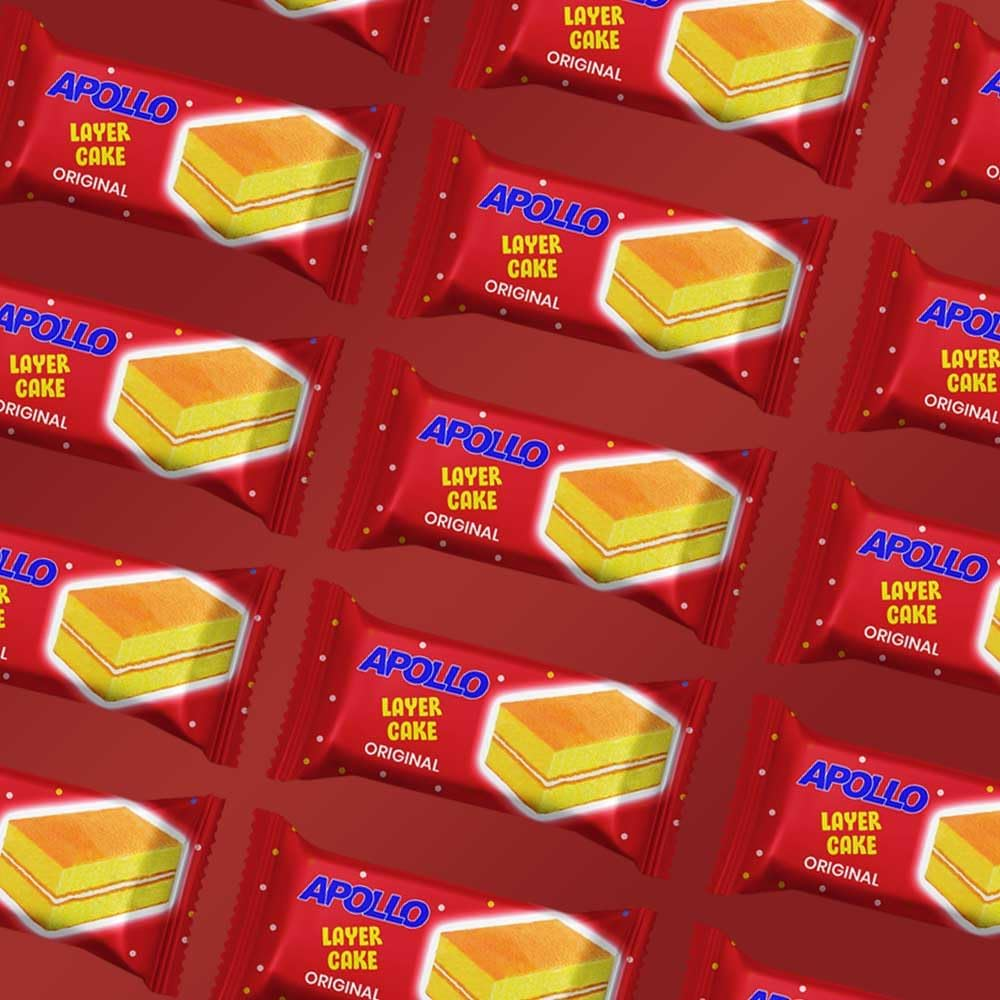 Apollo Original Cake 18G 24Pcs