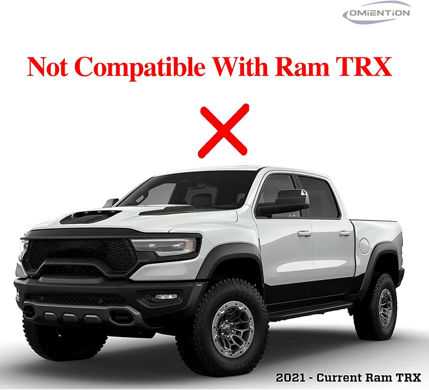 Mud Guards Flaps Compatible with 2019-2024 Ram 1500 (New Body Style) with OEM Fender Flares, Front & Rear Set - Black (NOT for Classic or TRX Models) image number 6