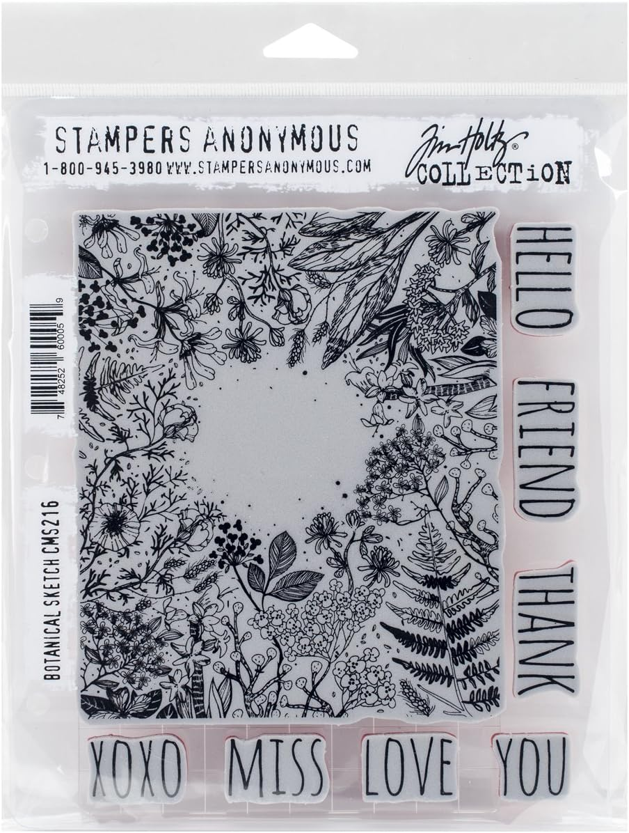 Stampers Anonymous Tim Holtz Cling Stamps 7"X8.5", Correspondence image number 3