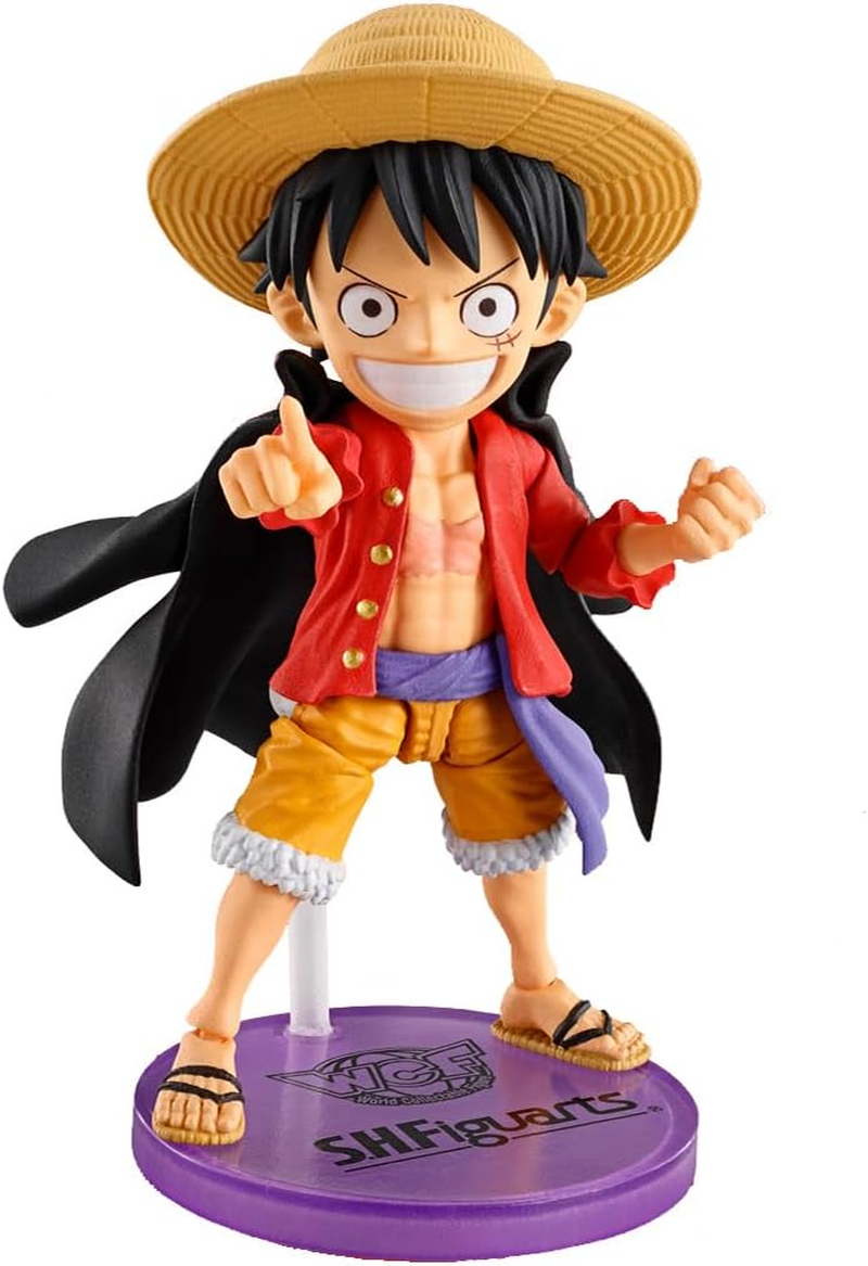 Tamashii Nations World Collectable Figure X S.H. Figuarts - Monkey D. Luffy image number 3