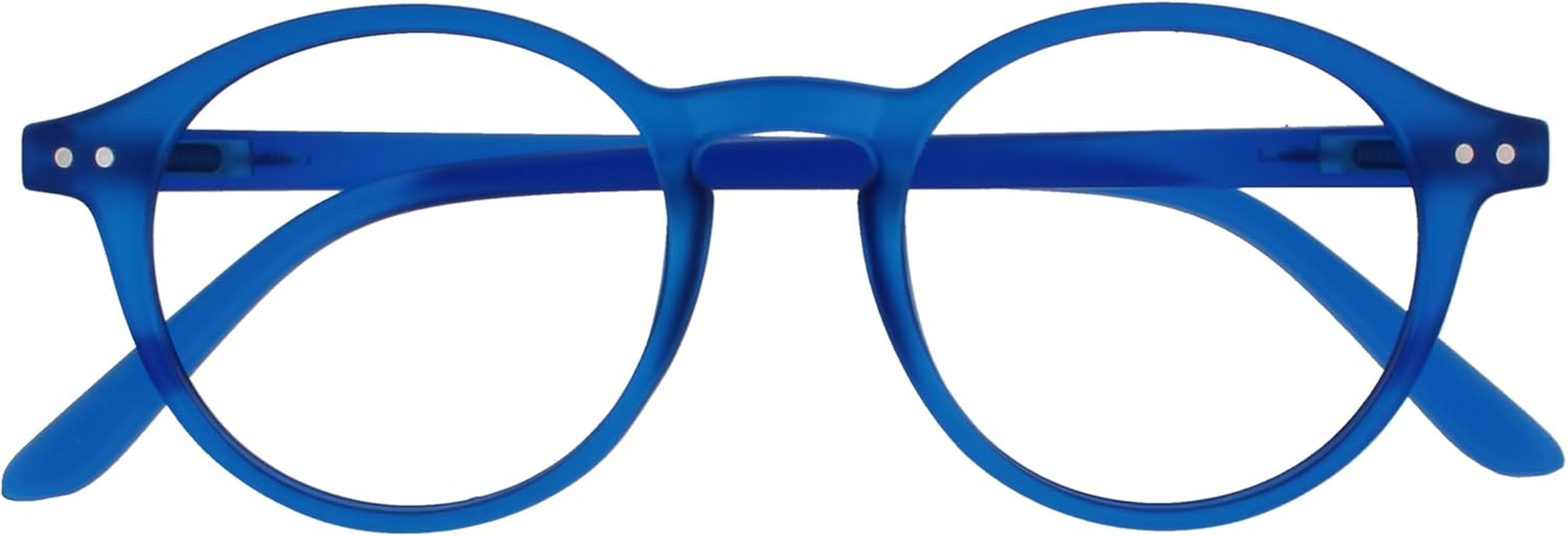 OPULIZE REY Reading Glasses - Retro round Frame - Mens Womens - Spring Hinges - R56