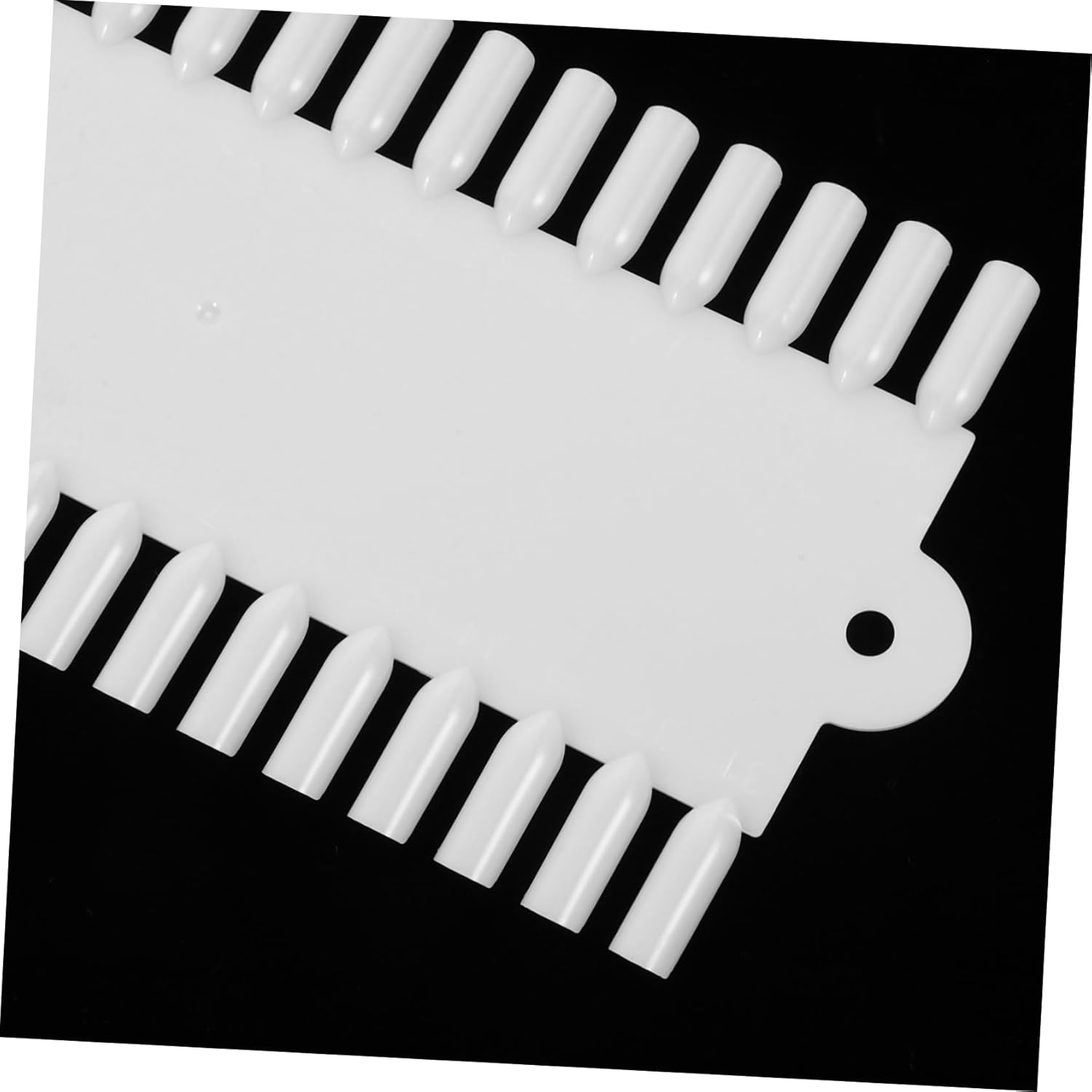 DINHEAROM 2Pcs Nail Tips Practice Board with Colors Nail Polish Display Palette Beige and Personal Use Sample Chart image number 5