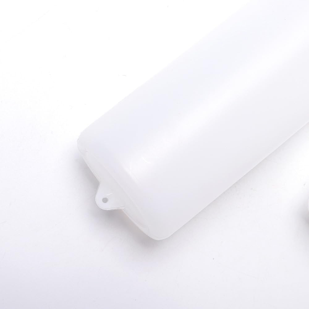 Leona Co 600Ml Hanging Water Dispenser for Birds, Durable Plastic Pet Feeding Bottle with Metal Spout, Transparent Design for Water Level Monitoring | Mess-Free for Small Animals (Clear, 2) image number 3