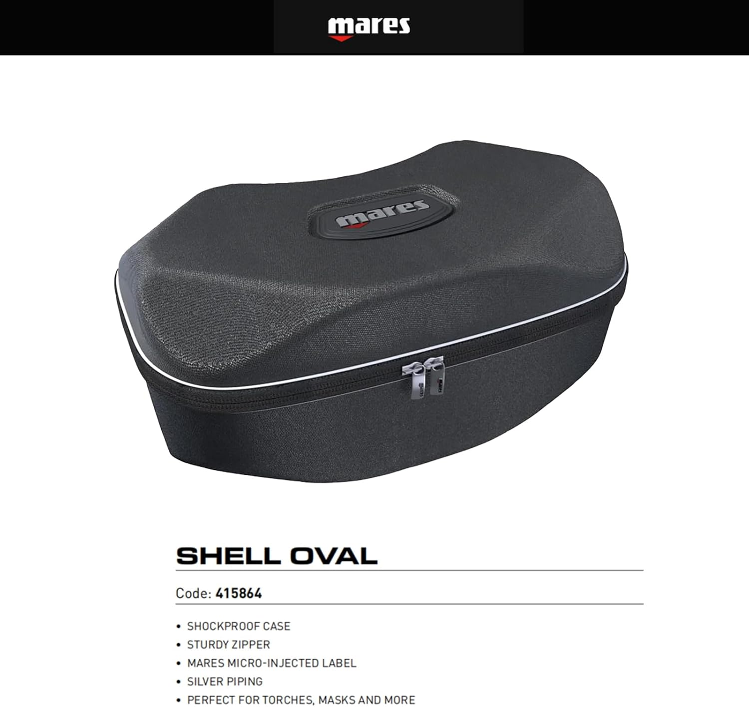 Mares Shell Oval Shell round Storage Container image number 1