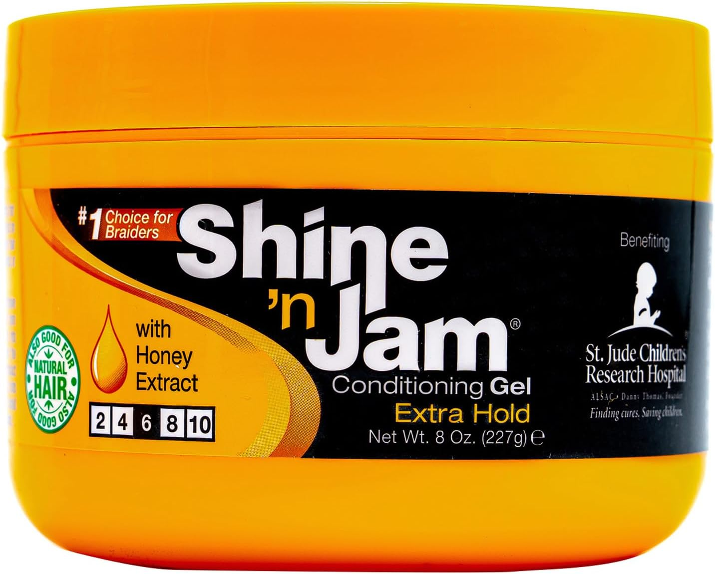 Shine N Jam Conditioning Gel Extra Hold 16 Ounce Jar (473Ml) (2 Pack) image number 2