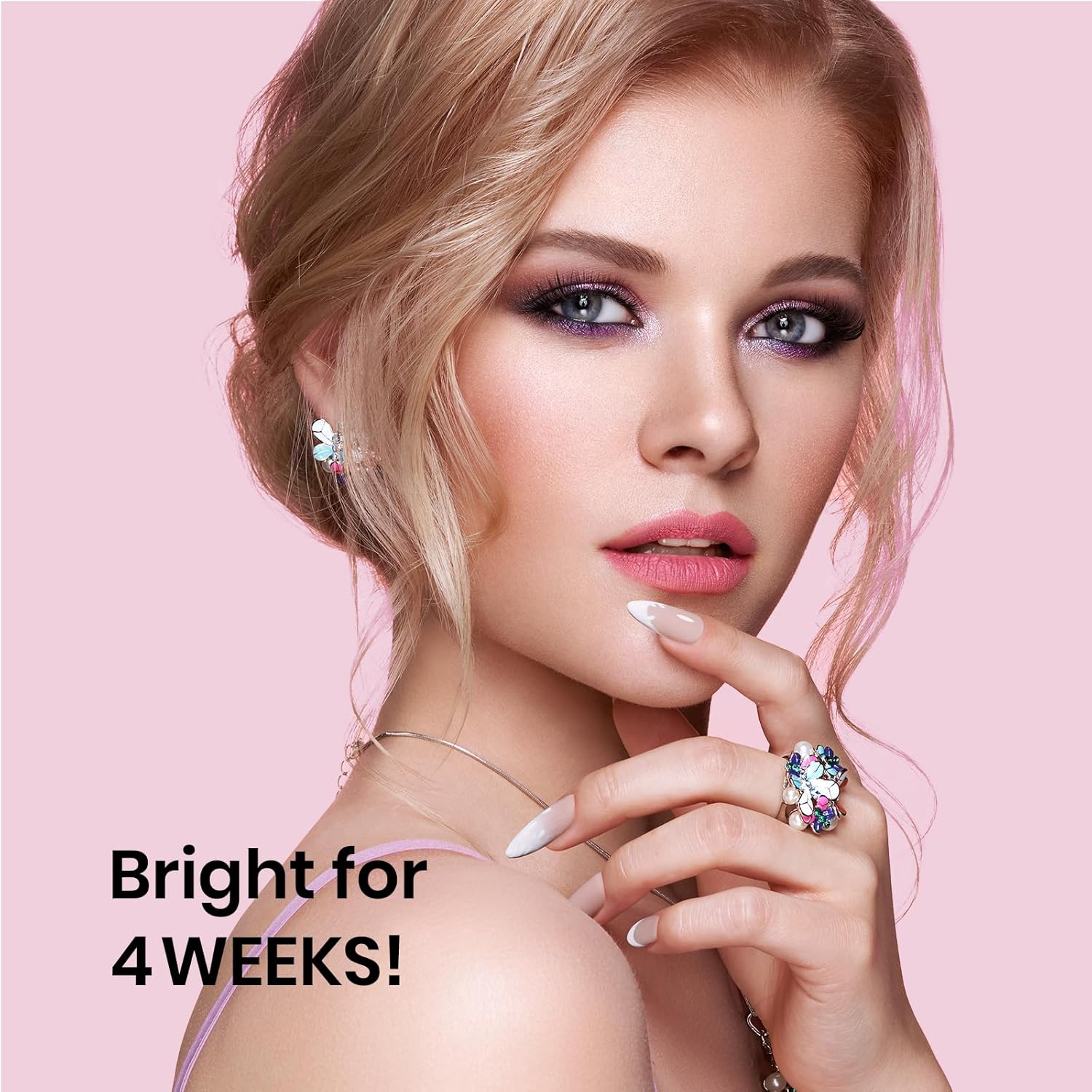 Beetles Gel Polish Gel Polish 15Ml Barely Pink Nails Gel Soak off LED Nail UV LED Lamp Spring Summer Gel Polish Nail Art Manicure Salon DIY Home Solid Gel 0.5Oz Gel Nail Polish Colors image number 6