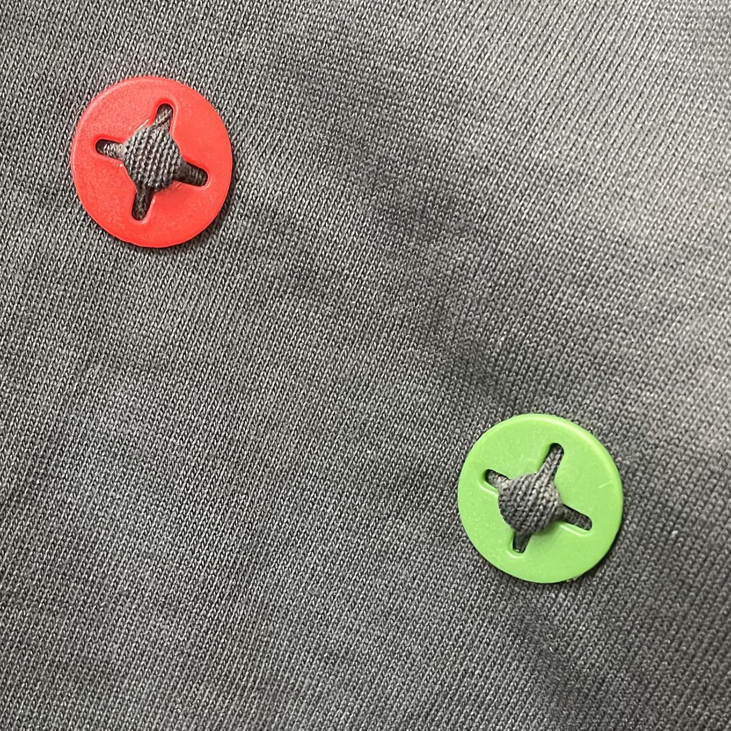 WELANE Race Bib Clips, 24 Pairs Mini Plastic Race Number Buckles for Marathon, Track and Field Event (Bulk) image number 6