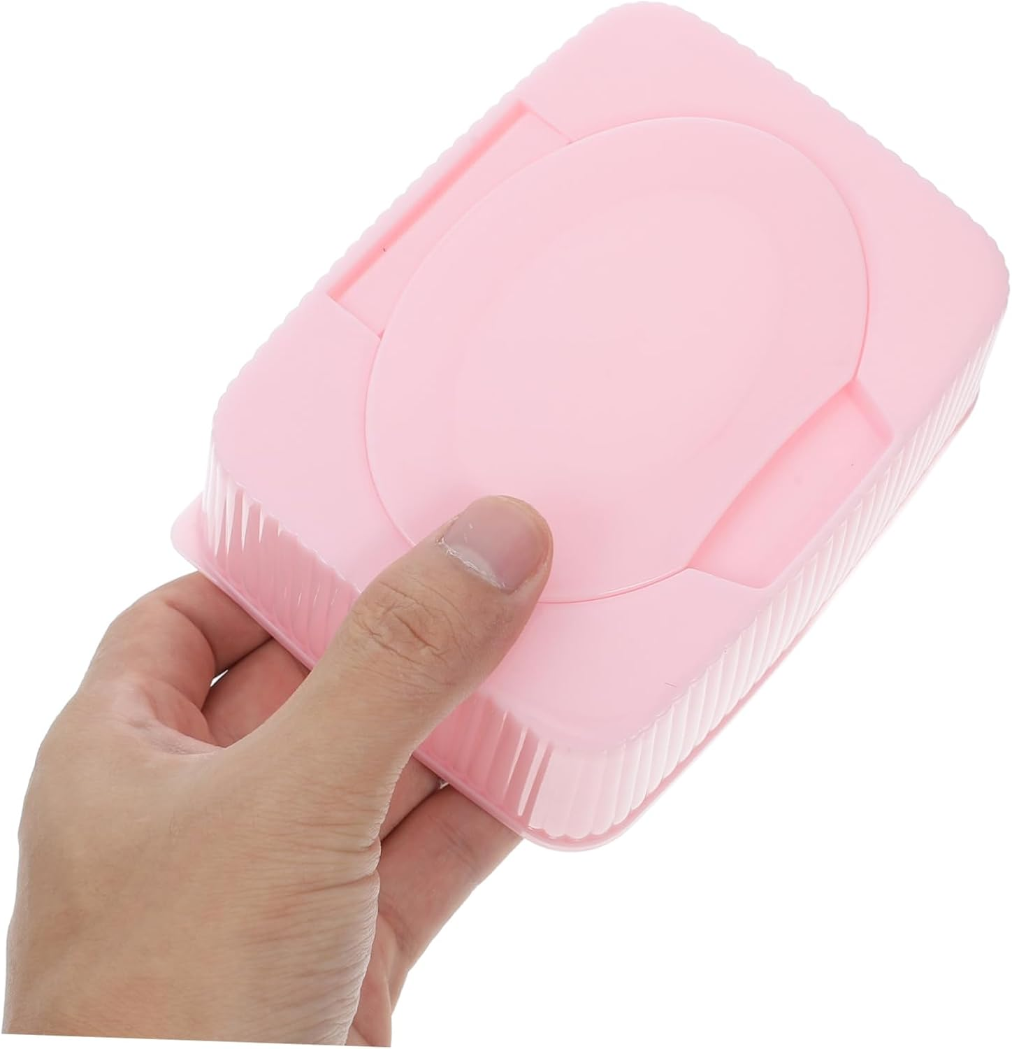 Wet Wipes Storage Box Dispenser Tissue Box Holder for Home Nursery Travel Wipes Container Refillable image number 2