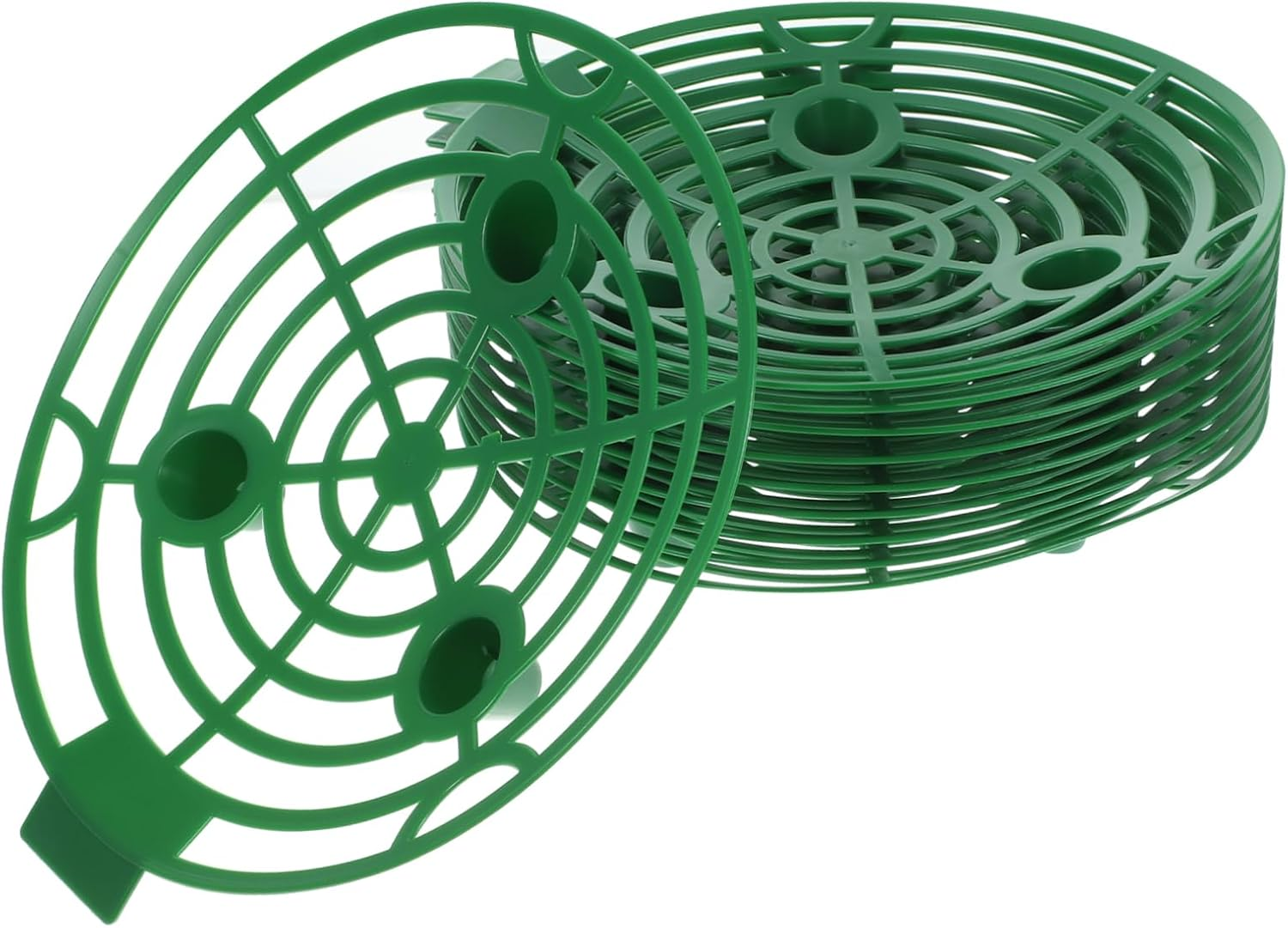 Outanaya 10Pcs Strawberry Supports Plastic Material Strawberry Holder for Gardening Planting Rack image number 1