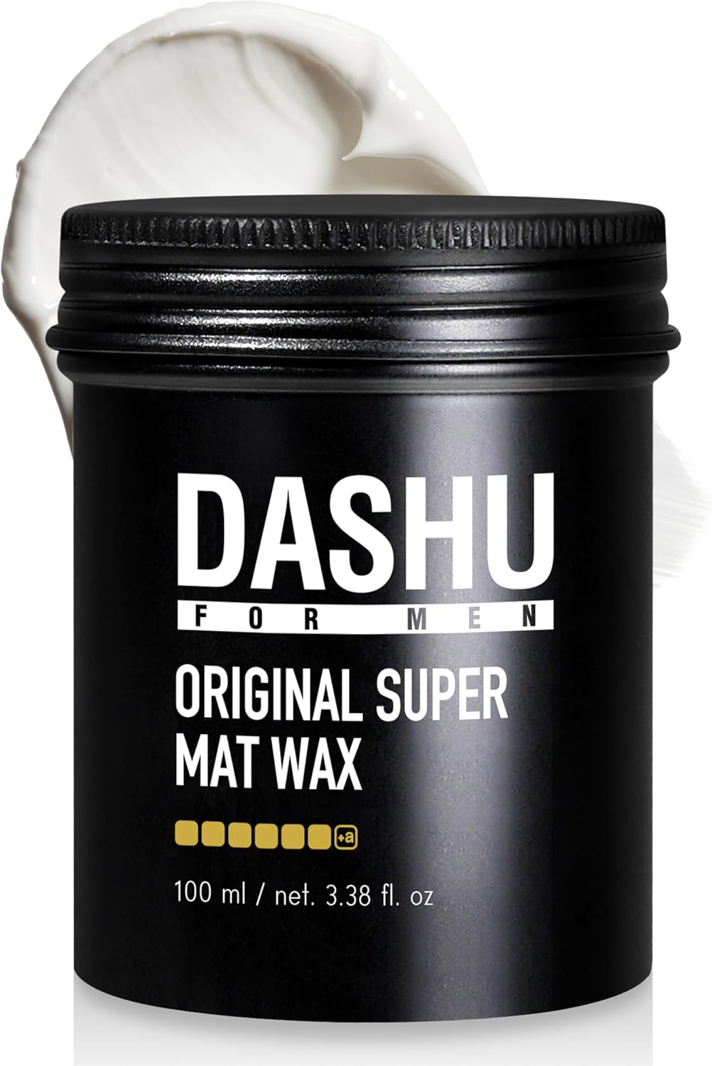 DASHU Premium Original Super Mat Wax 3.5Oz &ndash; Strong Hold without Shine, Easy to Wash, Styling Wax image number 6