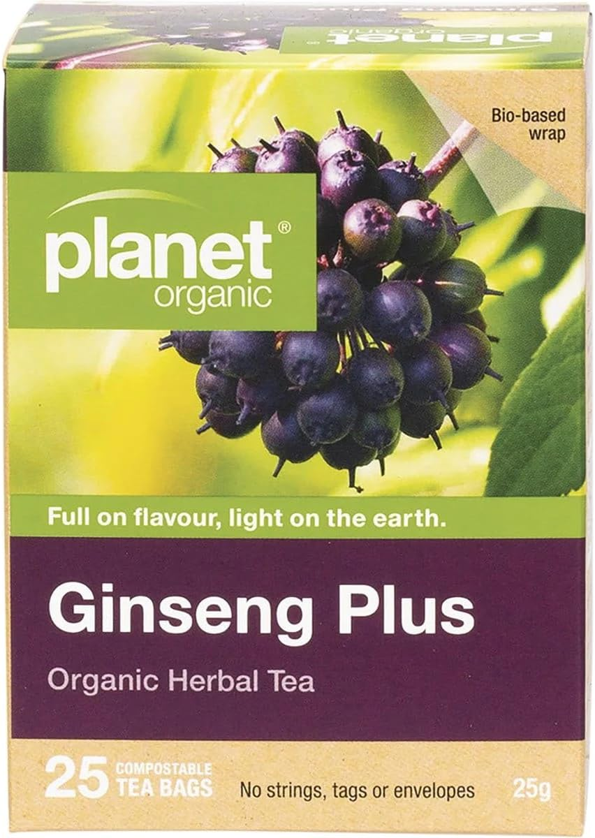 Planet Organic Ginseng 25 Tea Bags