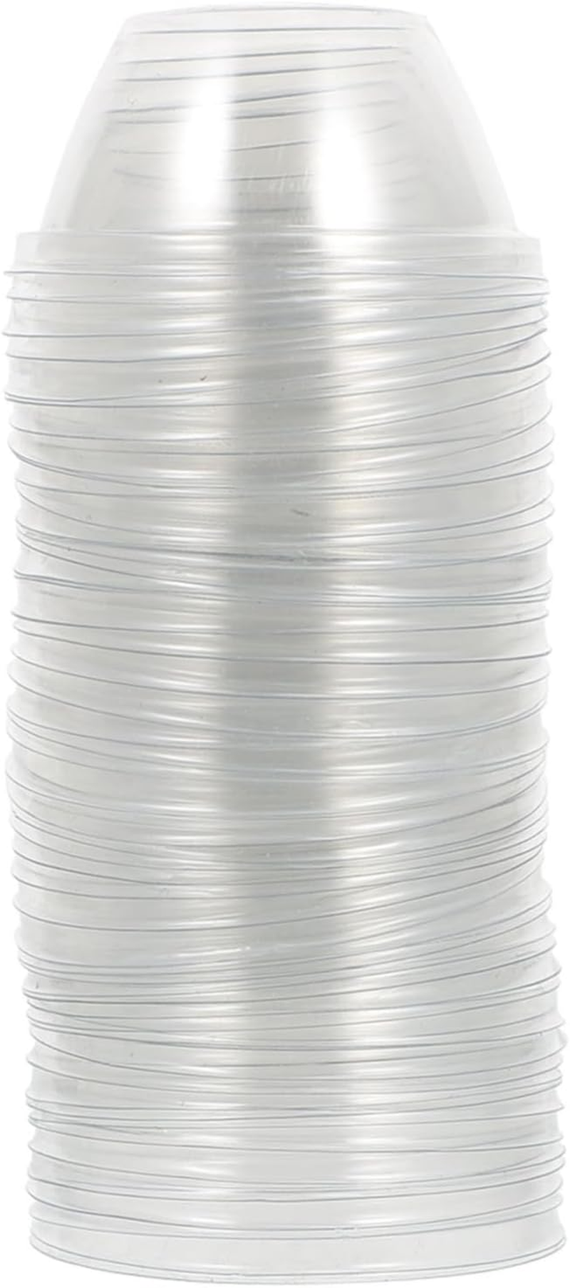 BEBEMOKO Moisture Retaining Plant Covers 50 Pack Transparent Planting Lids for Indoor Garden Hydroponic Supplies image number 5