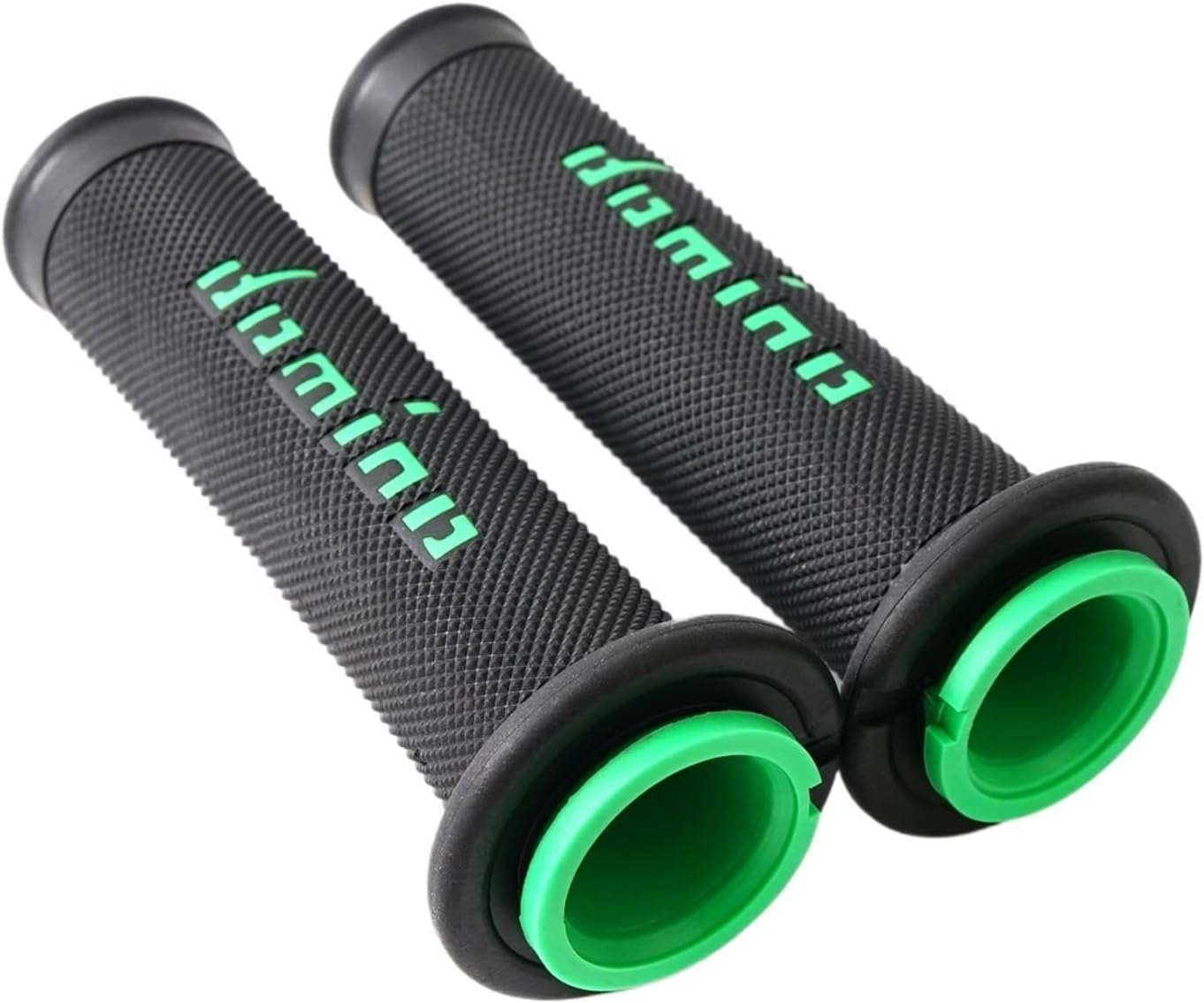 Jiningfushengdianzi Motorcycle Domino Handle Grips Compatible with Kawasaki Ninja 125/250/250R/250SL/300/400/636/650/1000SX ZX6R ZX10R ZX4R ZX25R