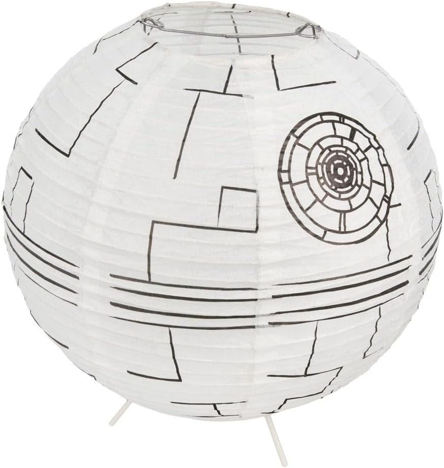 Star Wars Death Star Lantern Desk Lamp - Officially Licensed Disney Merchandise Light Decor and Gifts for Men and Lucas Film Fans Paladone image number 3
