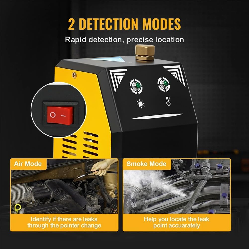 New Automotive Smoke Machine Leak Detector EVAP Fuel Smoke Machine Leak Tester image number 2