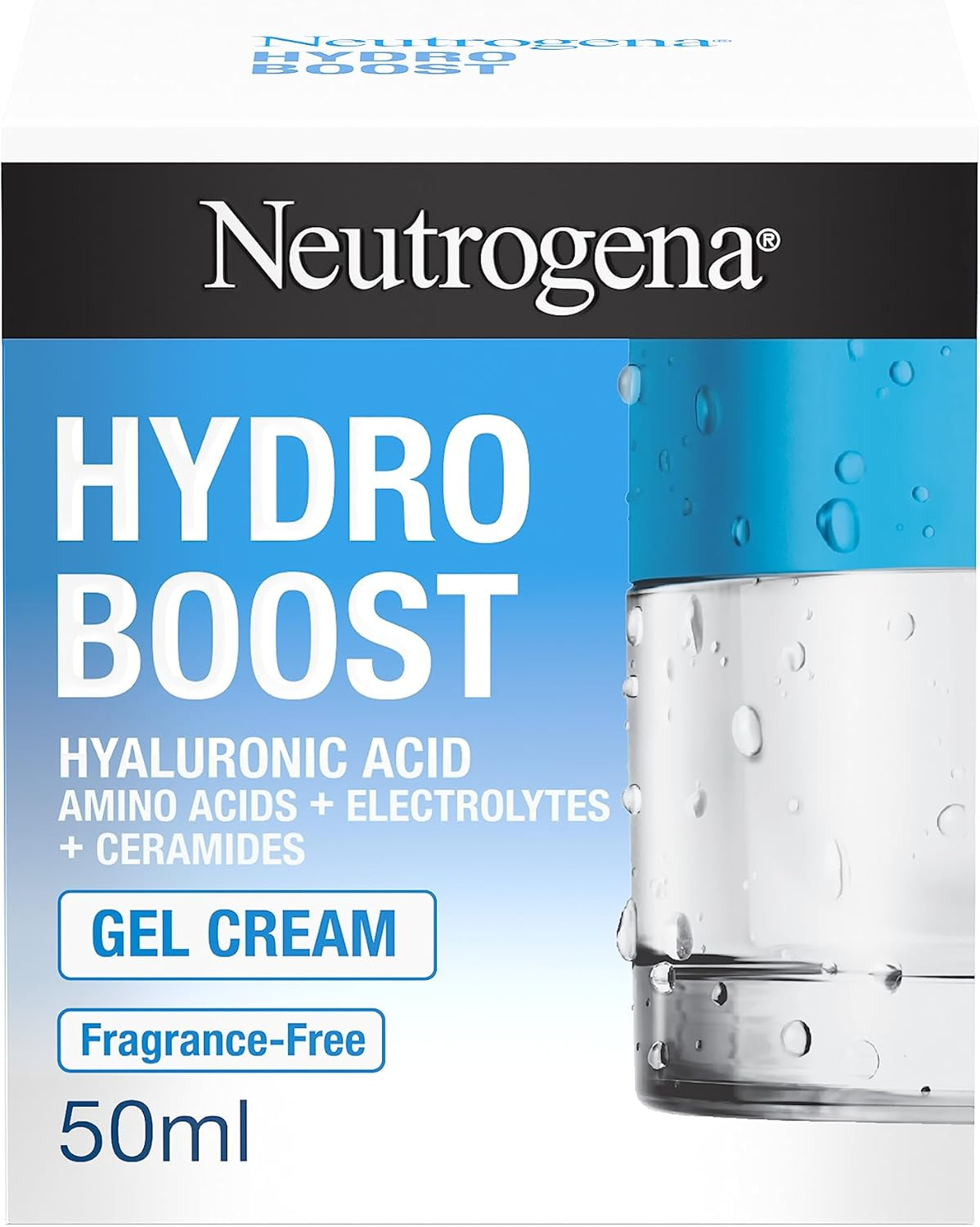 Neutrogena Hydro Boost Gel Cream Moisturiser 50 Ml Unique Hylauronic Gel Matrix image number 6