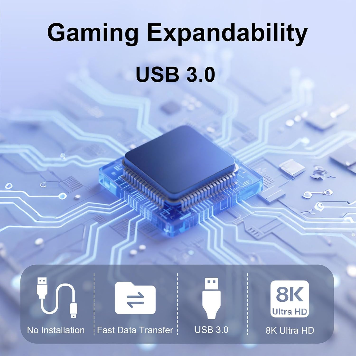 LICHIFIT Adapter + Bluetooth Receiver for PS VR2 to Windows Computer, PC Adapter Kit for PS5 VR2 Converter Connector with Type-C Power Cable and Displayport 1.4 HD Cable for Playstation 5 VR2 image number 2