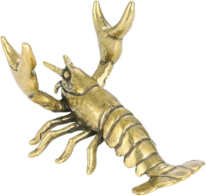 Weightlifting Lobster Desk Pen Stand,Funny Lobster Pen Holder,Desk Rack Storage Stationery Lovers,Desktop Decorations image number 2