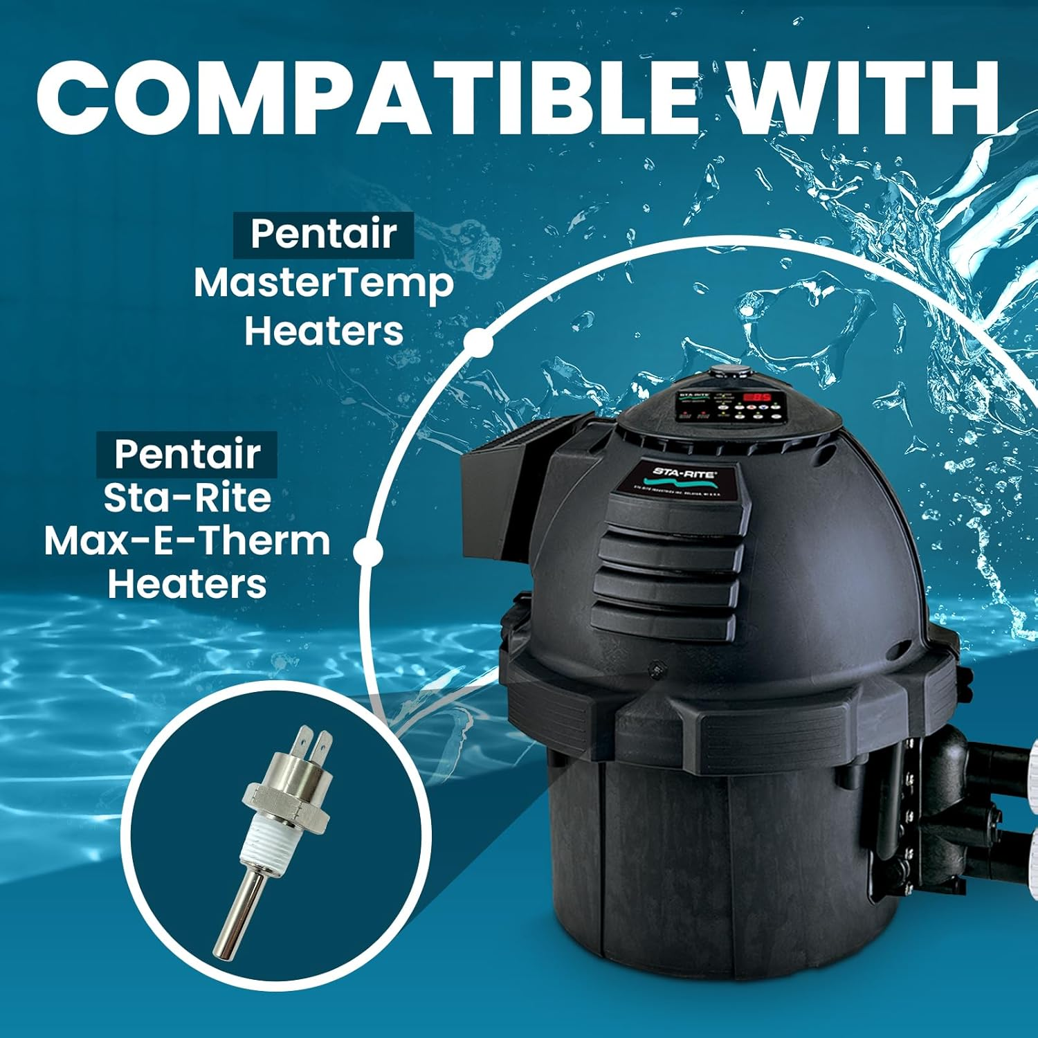 Pentair 42001-0053S Replacement Thermistor Sensor 12 Month Warranty image number 2