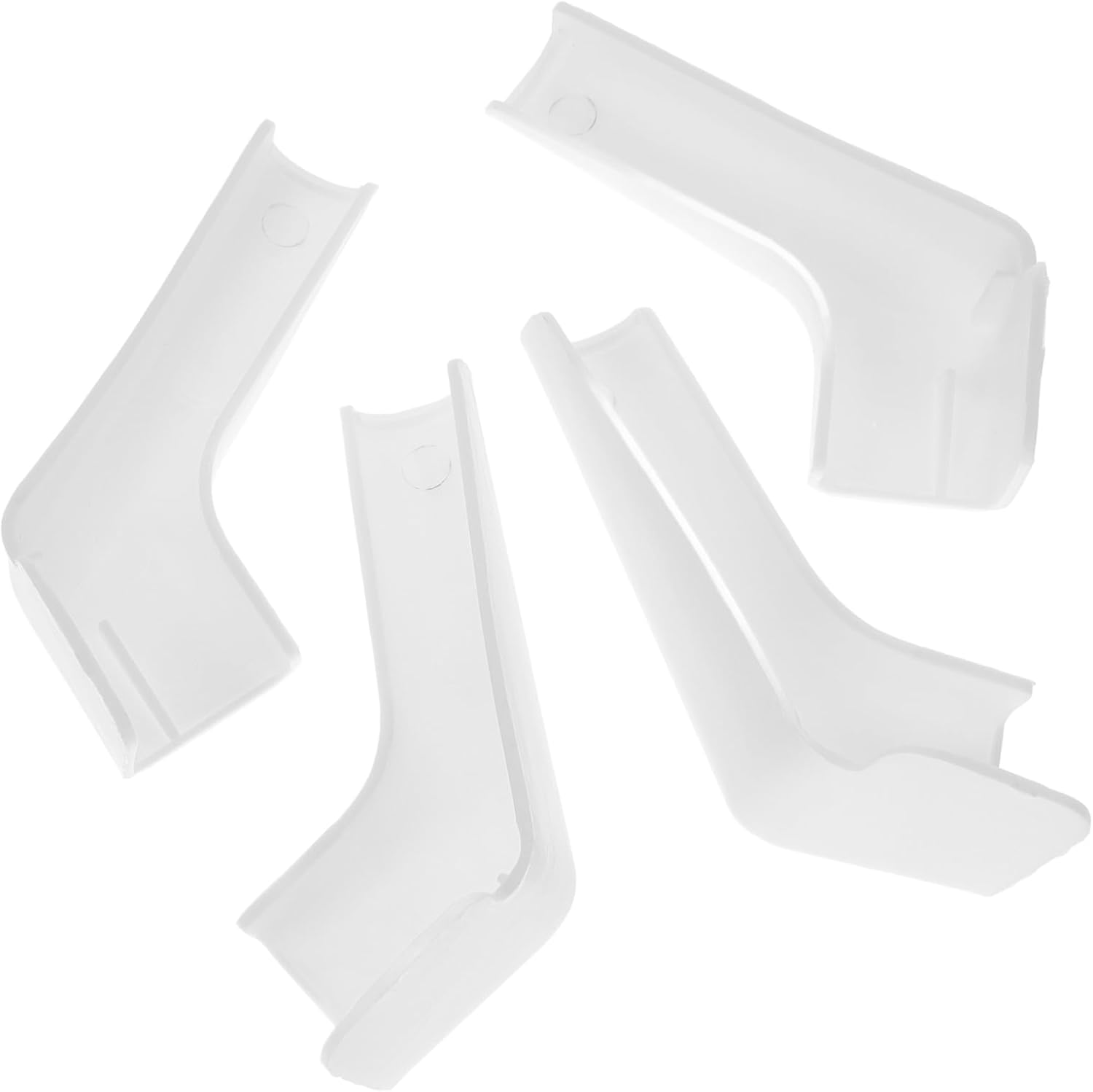 Gatuida 4Pcs Rv Gutter Spouts Roof Gutter Rainwater Rv Rain Spouts Accessory Left Right