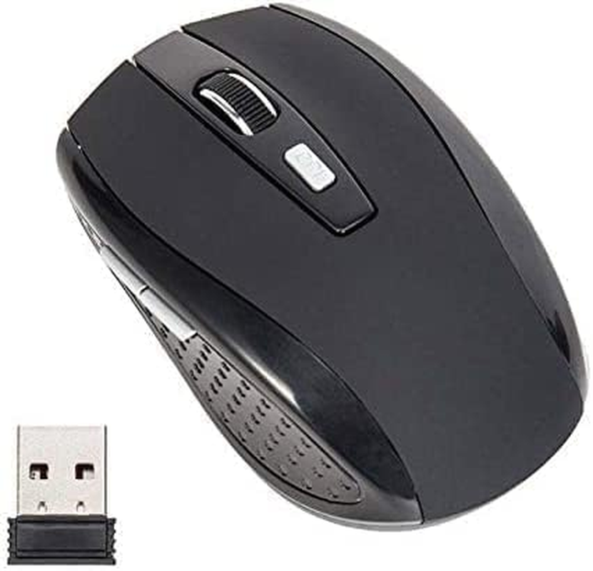 Wireless Optical Mouse Mice 2.4Ghz USB Receiver for Laptop PC Tablet Computer 1600DPI with USB Receiver image number 6