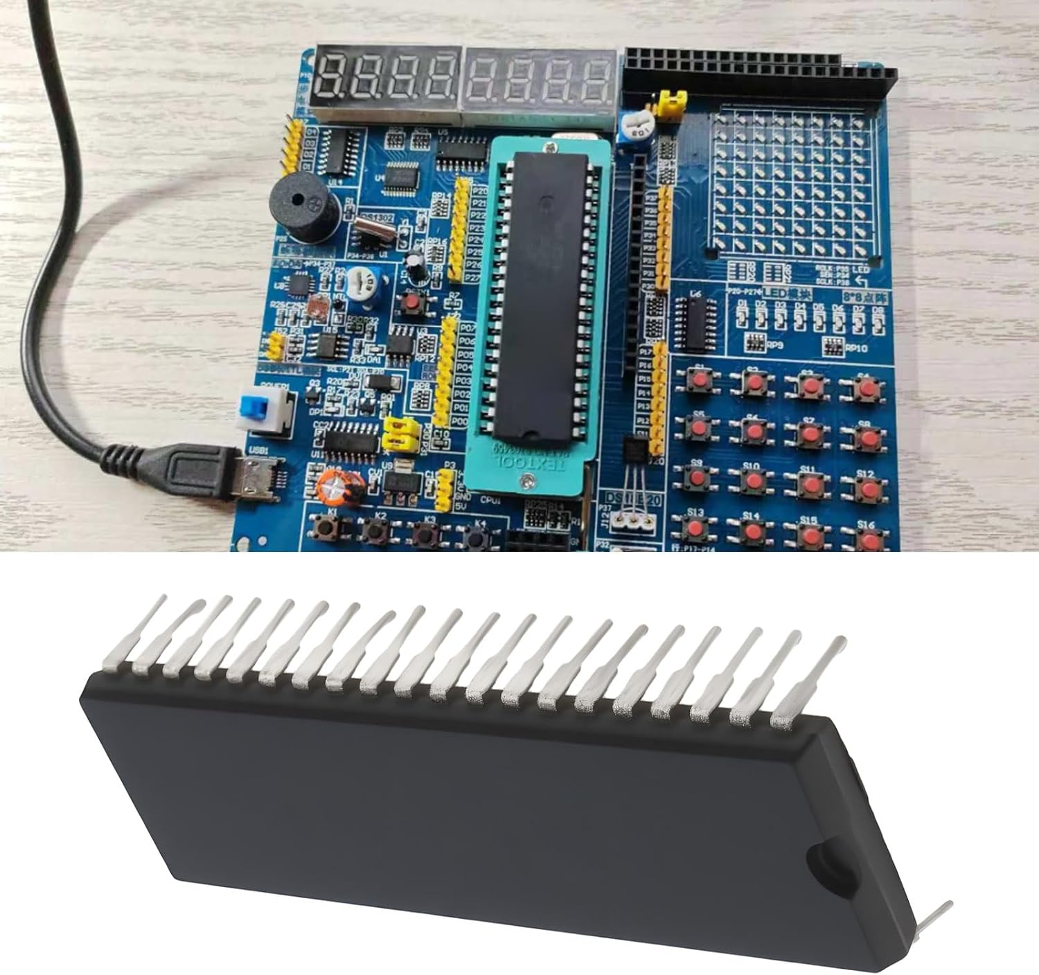 Emsea R6502-11 R6502-13 CPU Microprocessor DIP40 IC Module Compatible with Rockwell 6502 image number 1