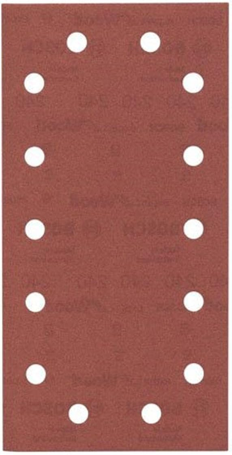 Bosch Professional 2608605318 Wood Velcro 14 Holes115X230 G120, 115 X 230 Mm image number 3