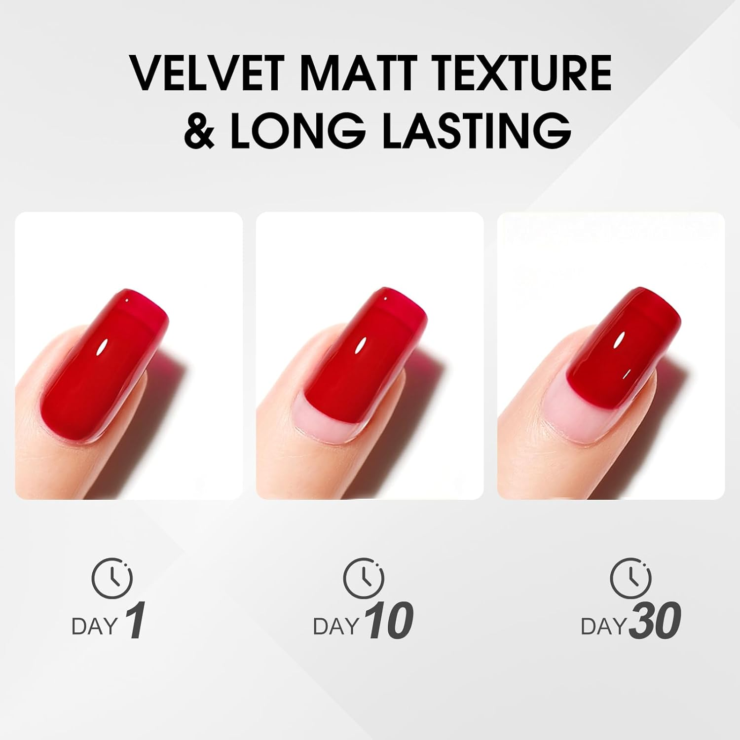 CANNI 2 Pcs 9Ml Gel Base Top Coat Gel Polish Set - Shine Finish and Long Lasting, Soak off LED Nail Lamp Base Top Coat DIY Nail Salon Manicure Gifts for Women image number 4