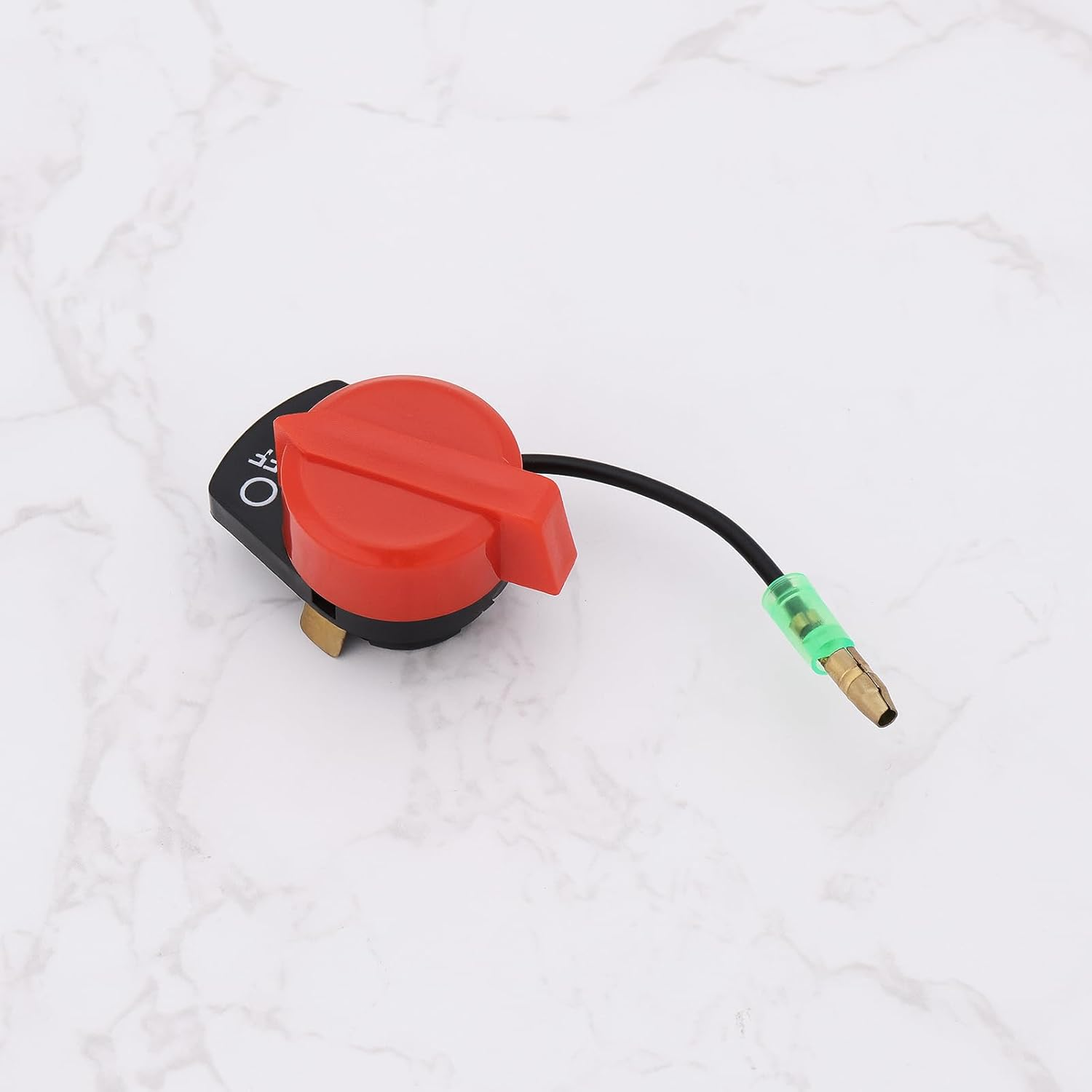 Emsea 2Pcs Mixer Stop Switch Single Wire Kill Switch 36100-ZE1-005 36100-ZE1-015 36100-883-005 Compatible with Honda G100 G150 G200 G400 GX100 image number 2