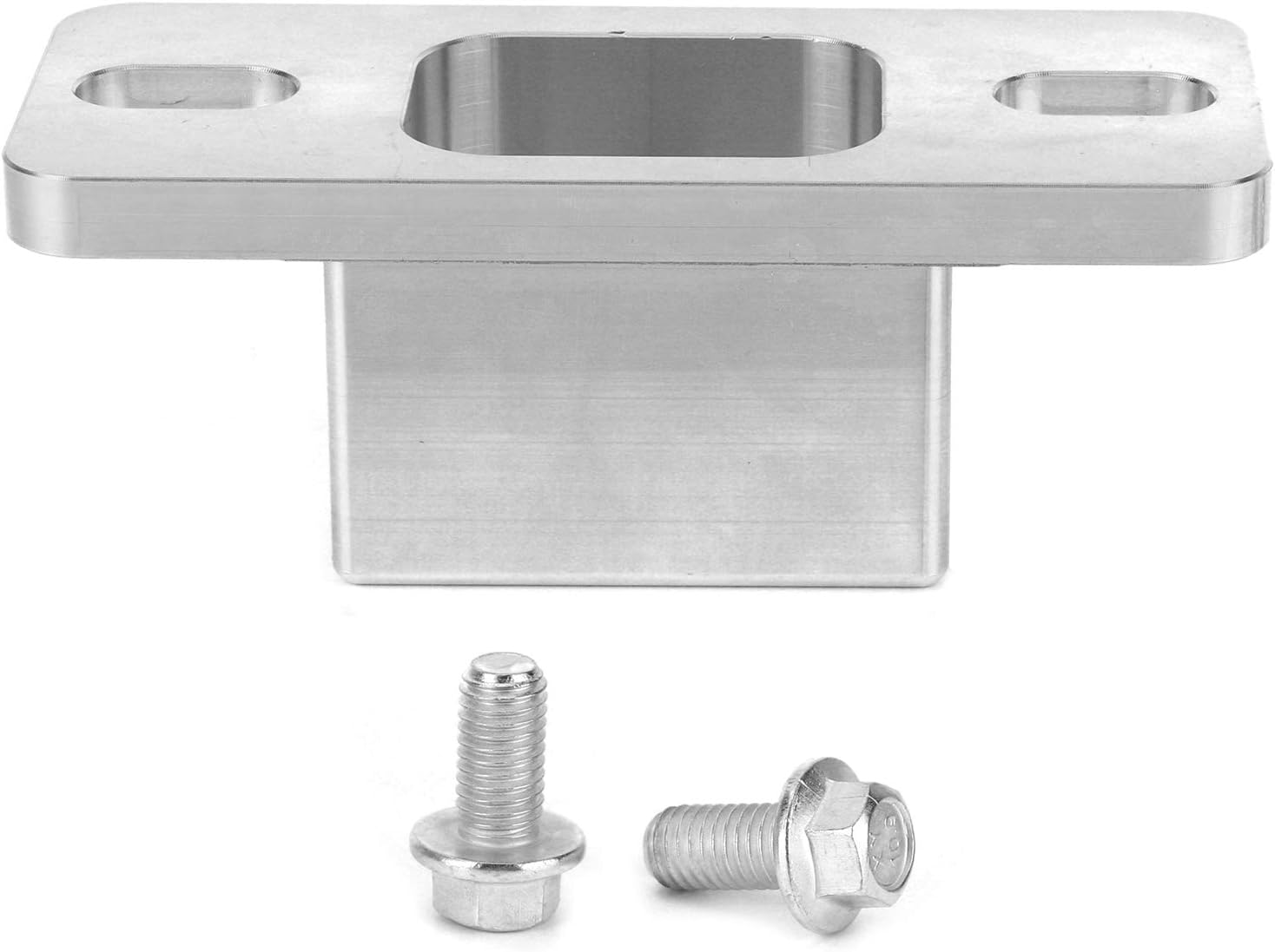 POENVFPO Aluminum Solid Transmission Mount - Fit for TH350 TH400 700R4 4L60E, Easy Installation for Car Owners