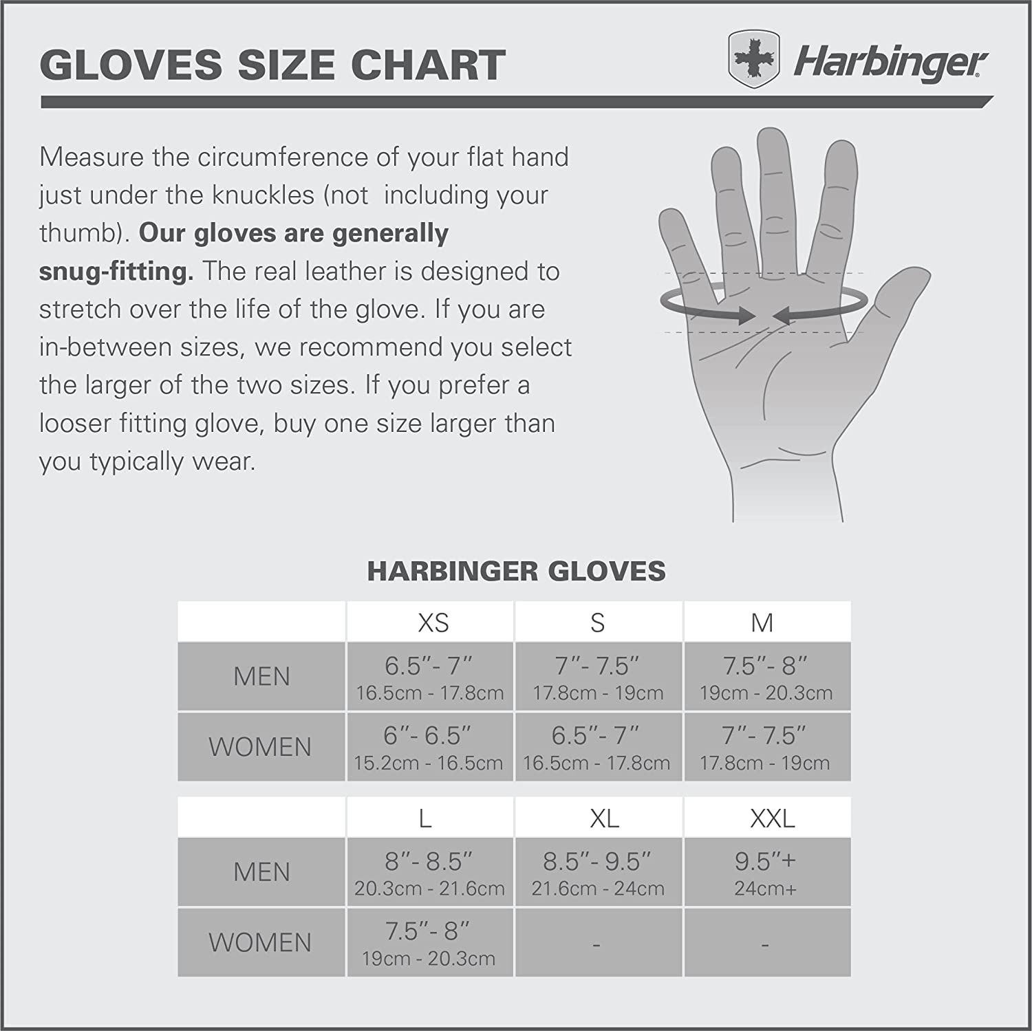 Harbinger Women'S Power Weightlifting Gloves with Stretchback Mesh and Leather Palm (1 Pair) image number 1