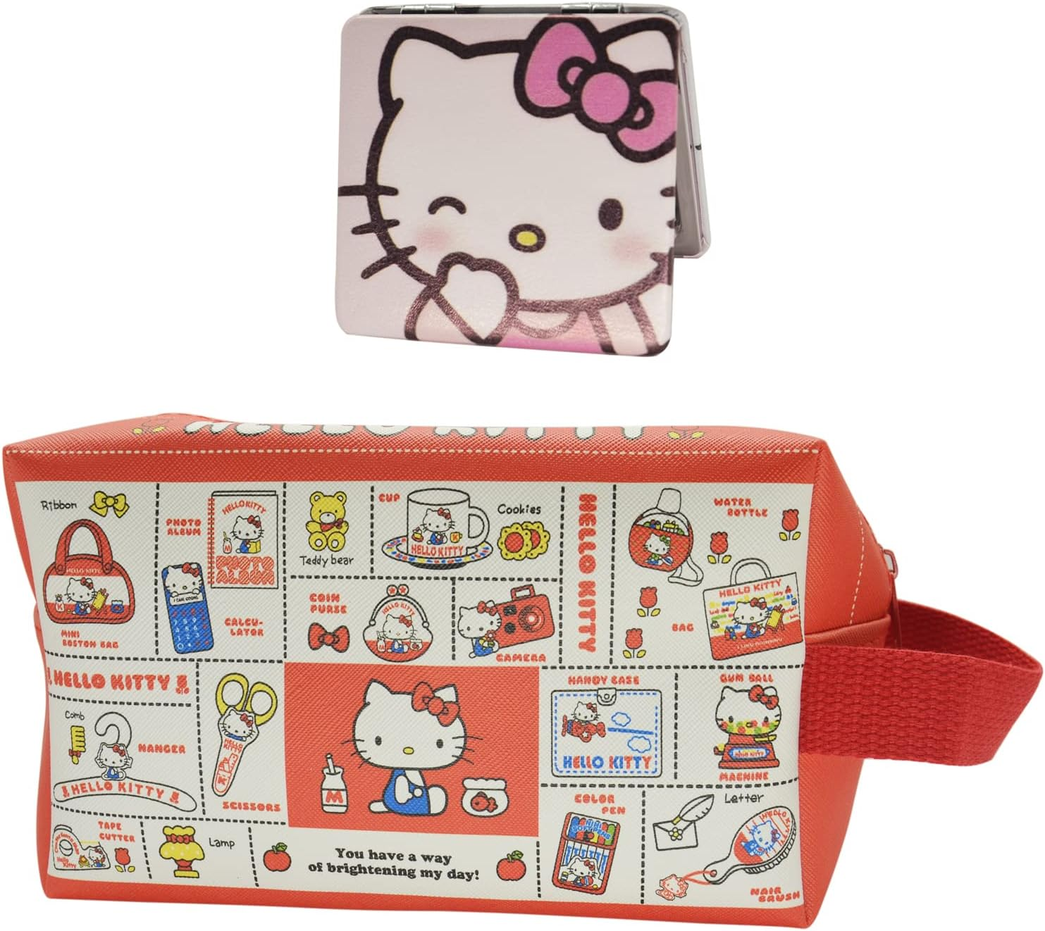 Rondlaho Cosmetic Bag with Mirror, KT image number 4