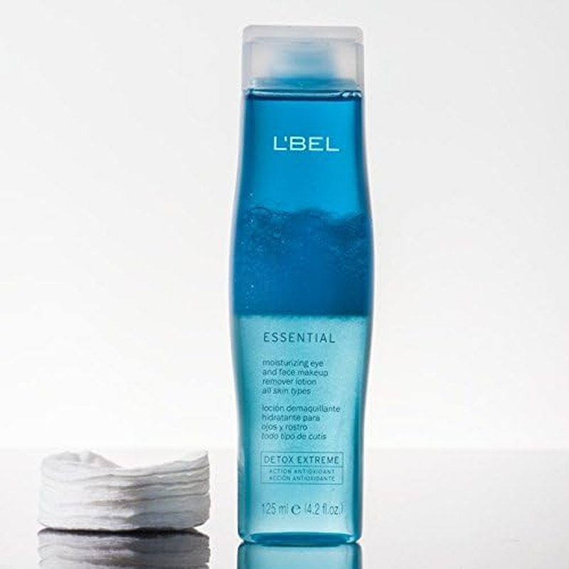 L'Bel Essential Moisturizing Eye and Face Makeup Remover Lotion for All Skin Types image number 3