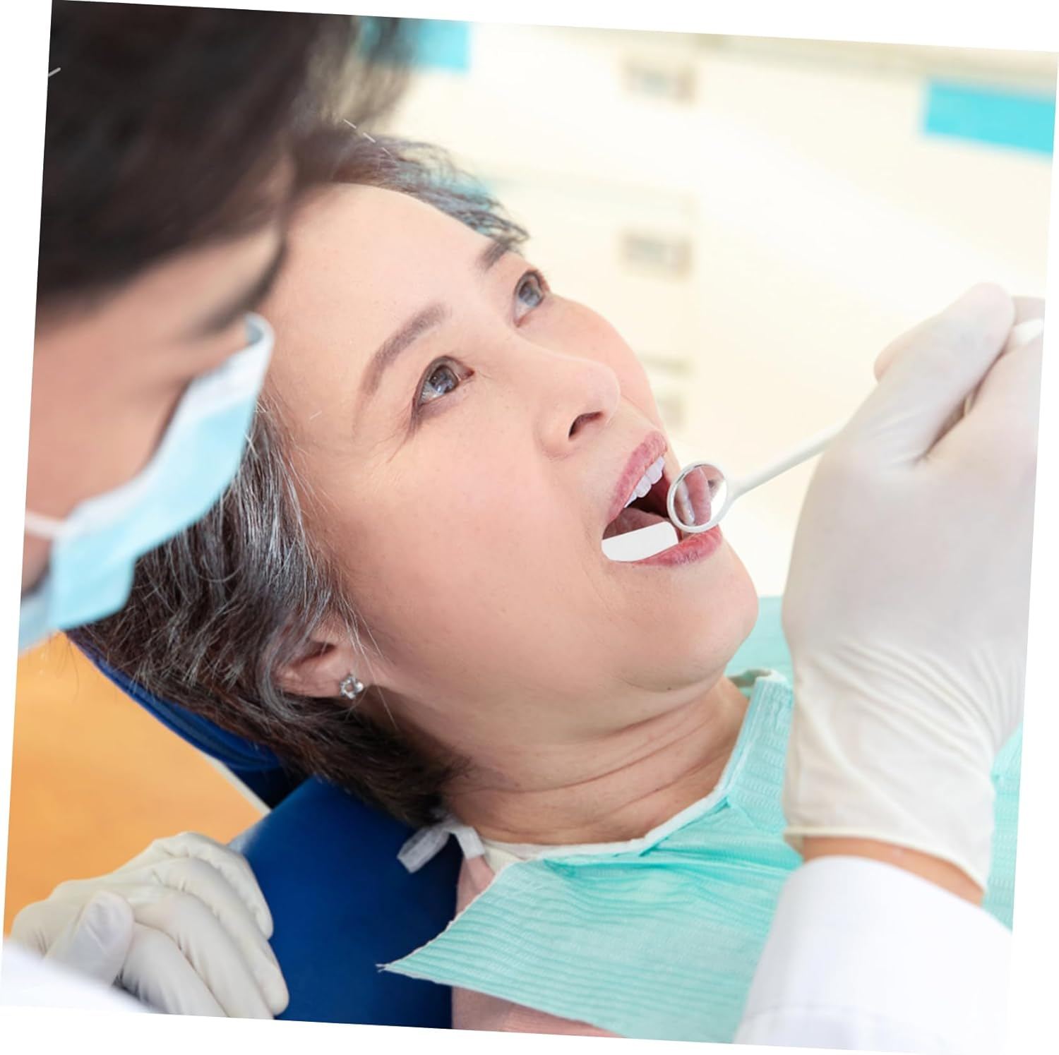 50Pcs Highly Absorbent Cotton Rolls for Dental Use Cotton Bag for Oral Care and Nose Bleeds