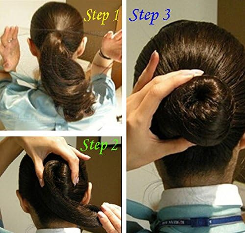 Rise World OMORFIEER Hair Nets for Buns - 20 Pcs, 30 Inch Black, Unisex, Invisible Elastic Edge, Latex Free, Breathable, Disposable, Ballet & Dance Hair Nets, Food Service image number 2